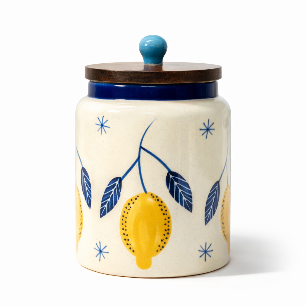Lemon Leafy Jar - 800ml