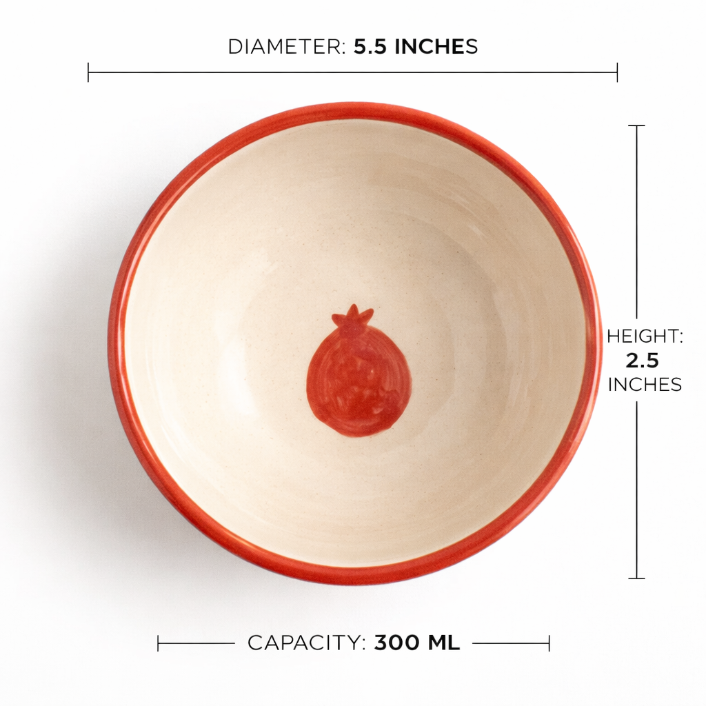 Anaar Bazaar Ceramic Small Bowl