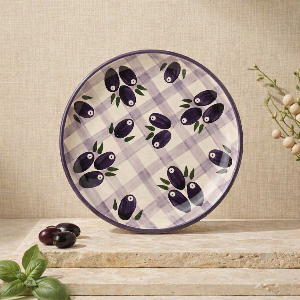 Jamun Junction Handpainted Ceramic Plate Sets (7.5 inches)