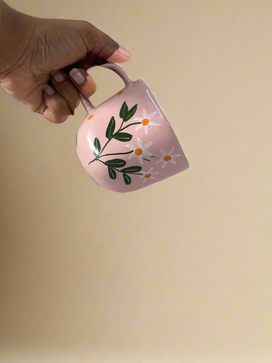 Parijat Postcard Ceramic Coffee Cup: 200ml (Dispatched on 1st September )