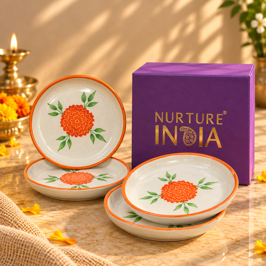 Ceramic Tapas Set of 4 - Gift Box