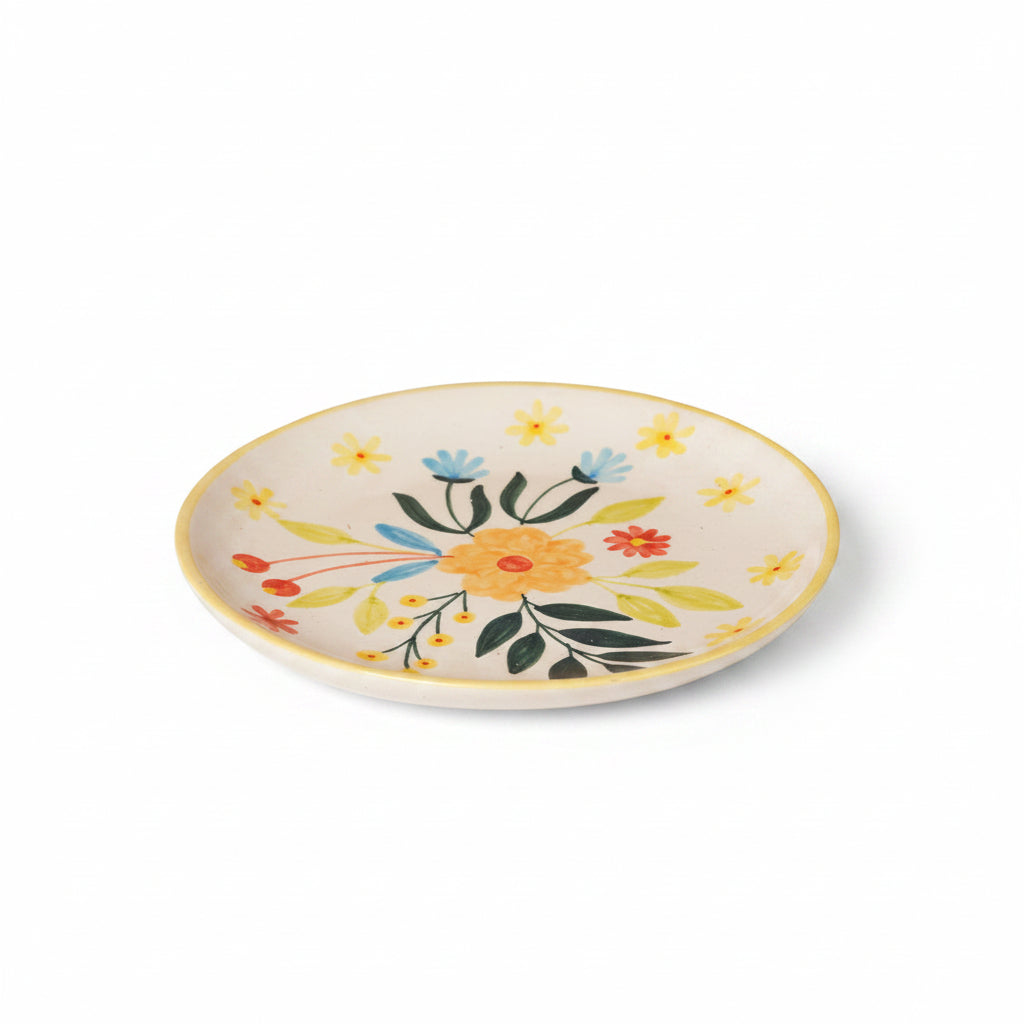 Floral Extravaganza Breakfast Set of 4