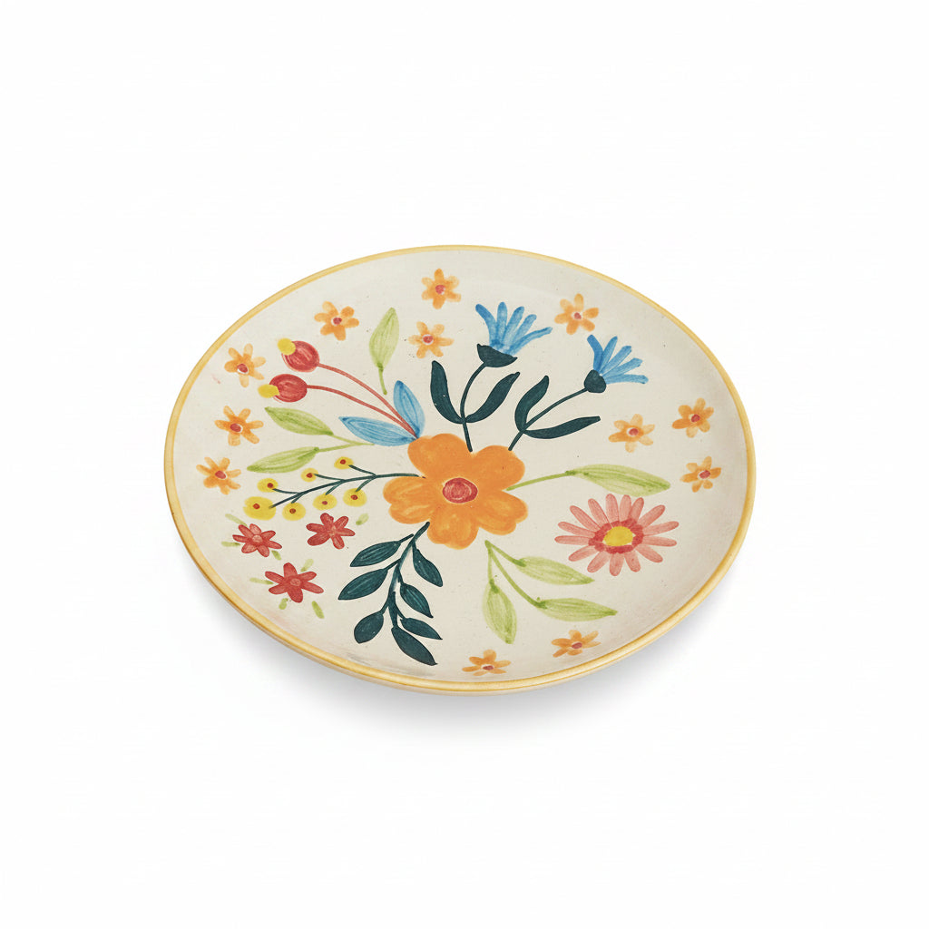 Floral Extravaganza Plate and Mug 6