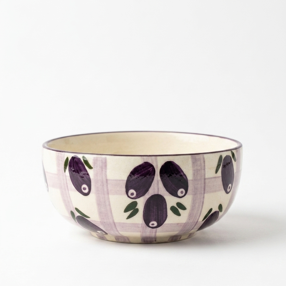 Jamun Junction Handpainted Ceramic Bowl | 300 ml | 5.5 Inch