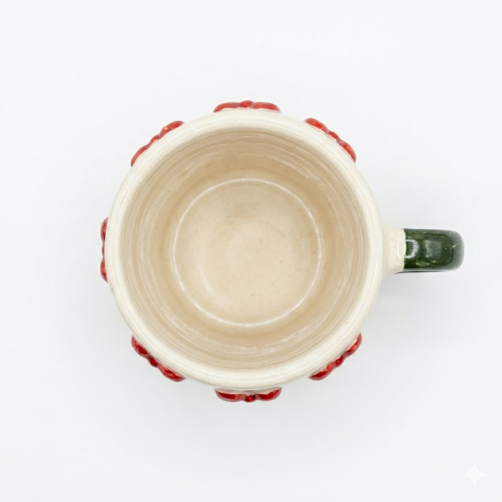 Coquette Bows Mug - Red