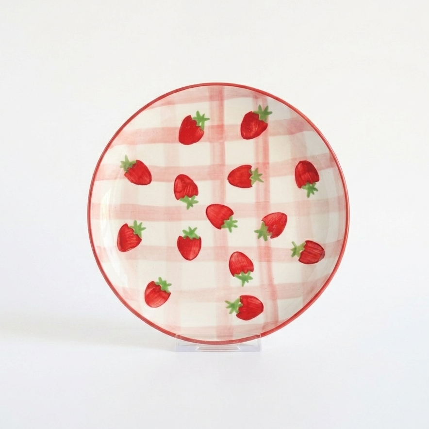 Strawberry Shortcake Plate – (7 Inches )
