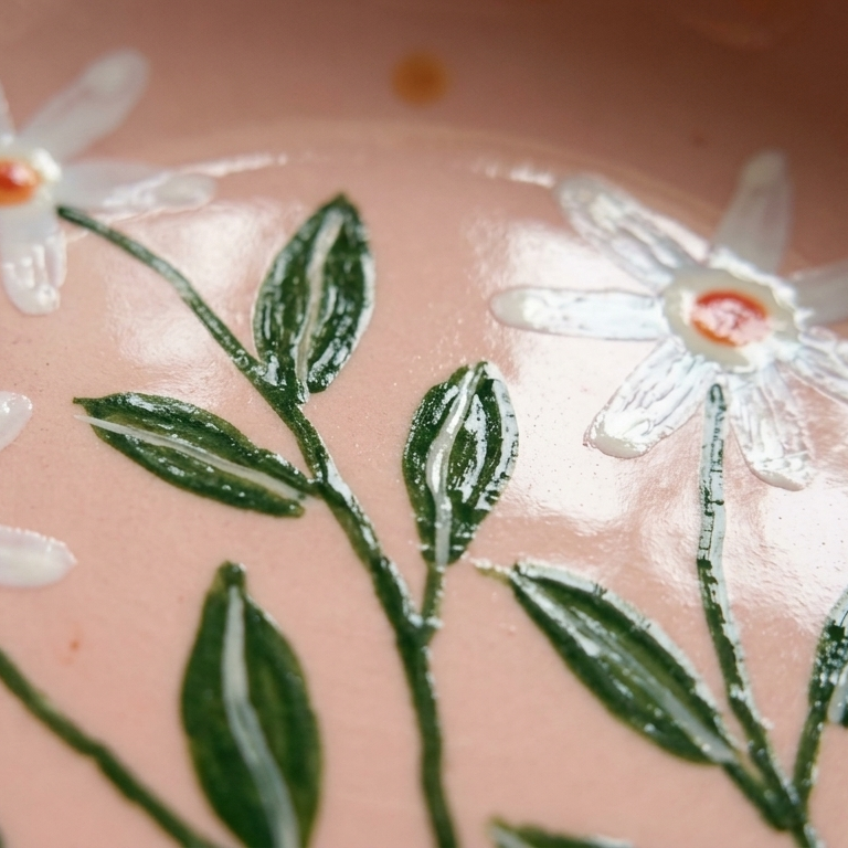 Parijat Postcard Ceramic Bowl - Single