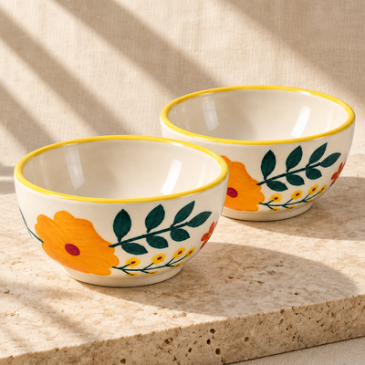 Multipurpose Extravaganza Ceramic Prep & Dip Bowl