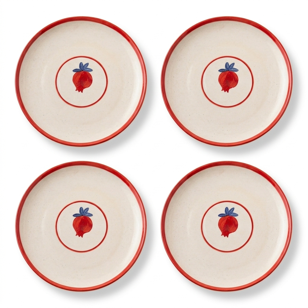 Anaar Bazaar Ceramic Dinner Plate (10.5 inches)