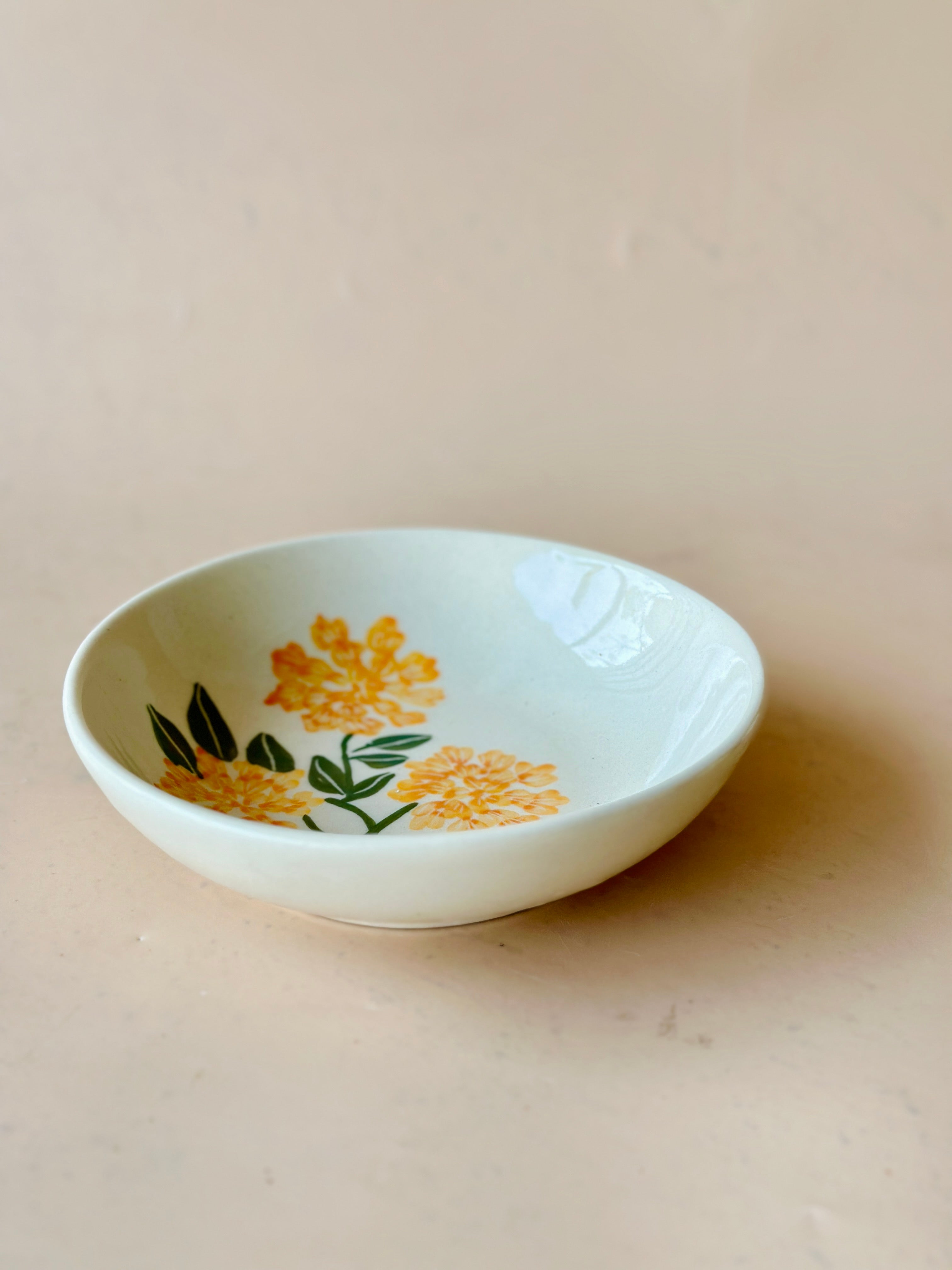 Marigold Shallow Meal Bowl (Pre Order- 5th April Dispatch)