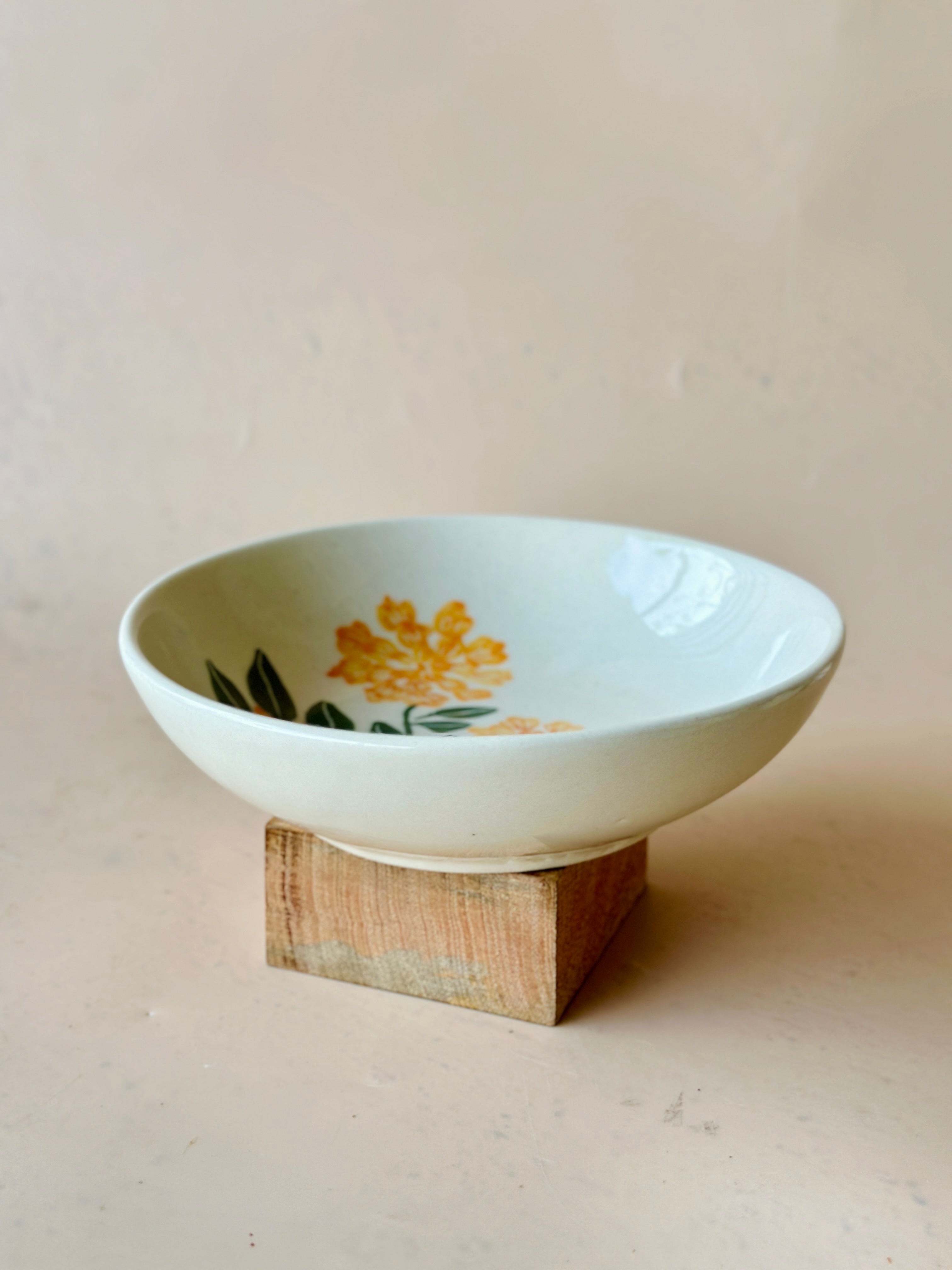 Marigold Shallow Meal Bowl (Pre Order- 5th April Dispatch)