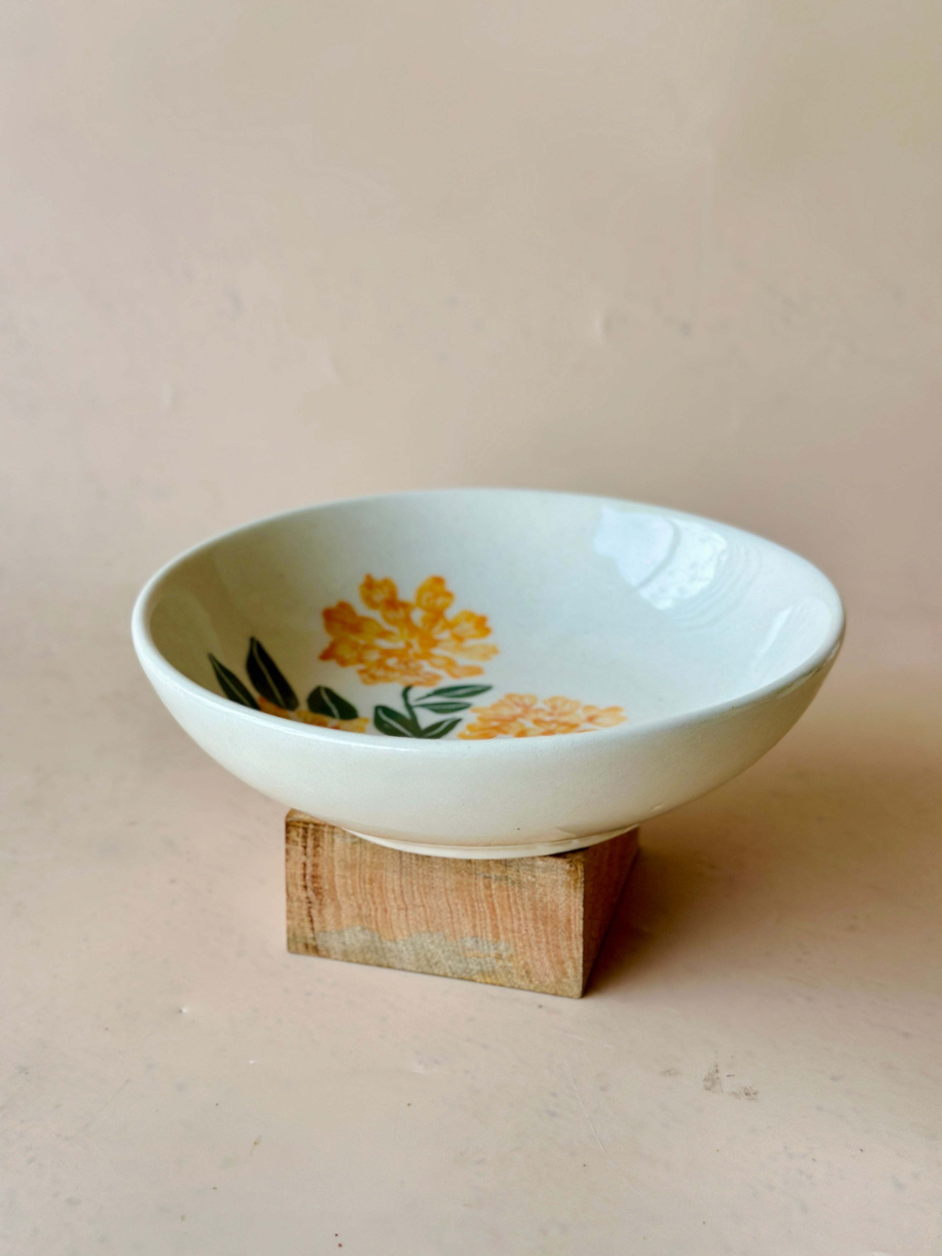 Marigold Shallow Meal Bowl (Pre Order- 5th April Dispatch)