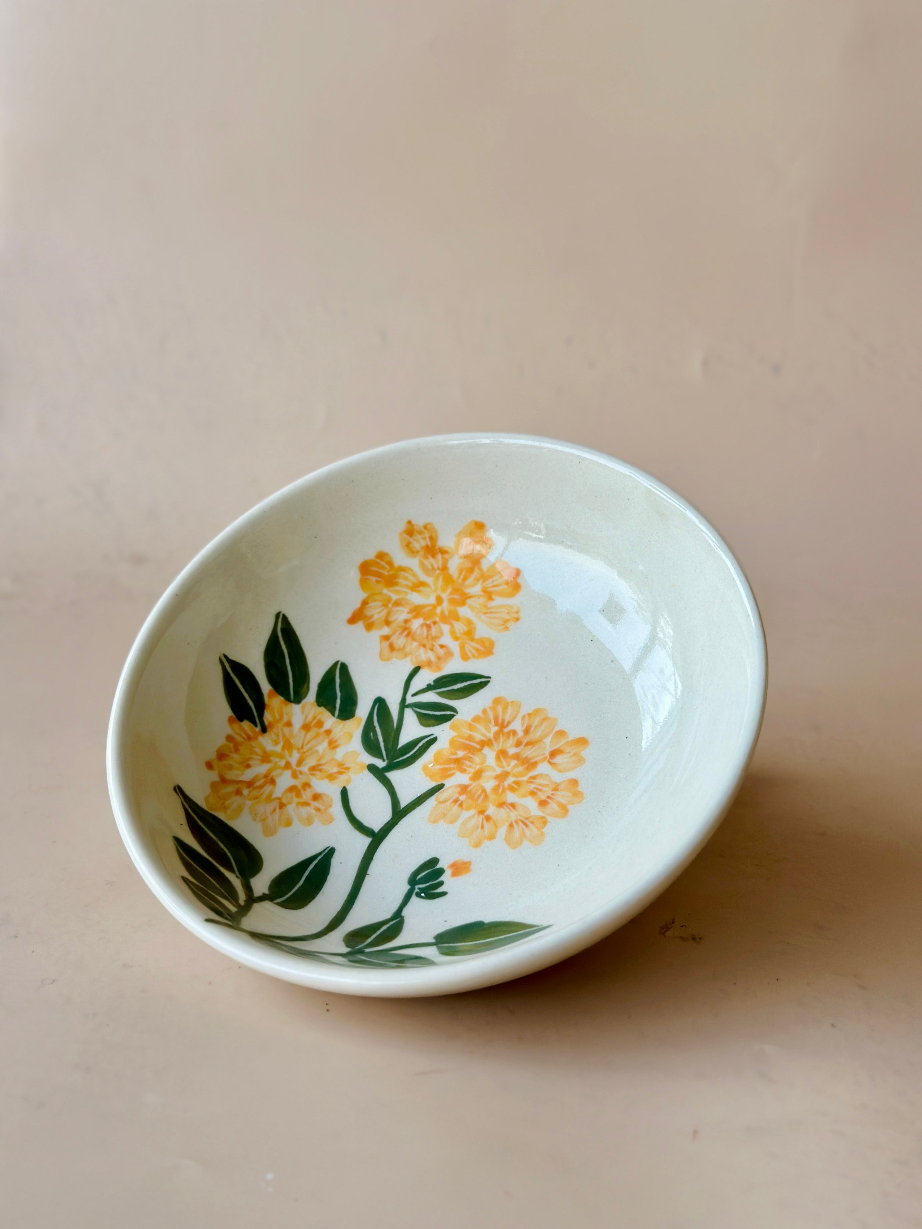 Marigold Shallow Meal Bowl (Pre Order- 5th April Dispatch)