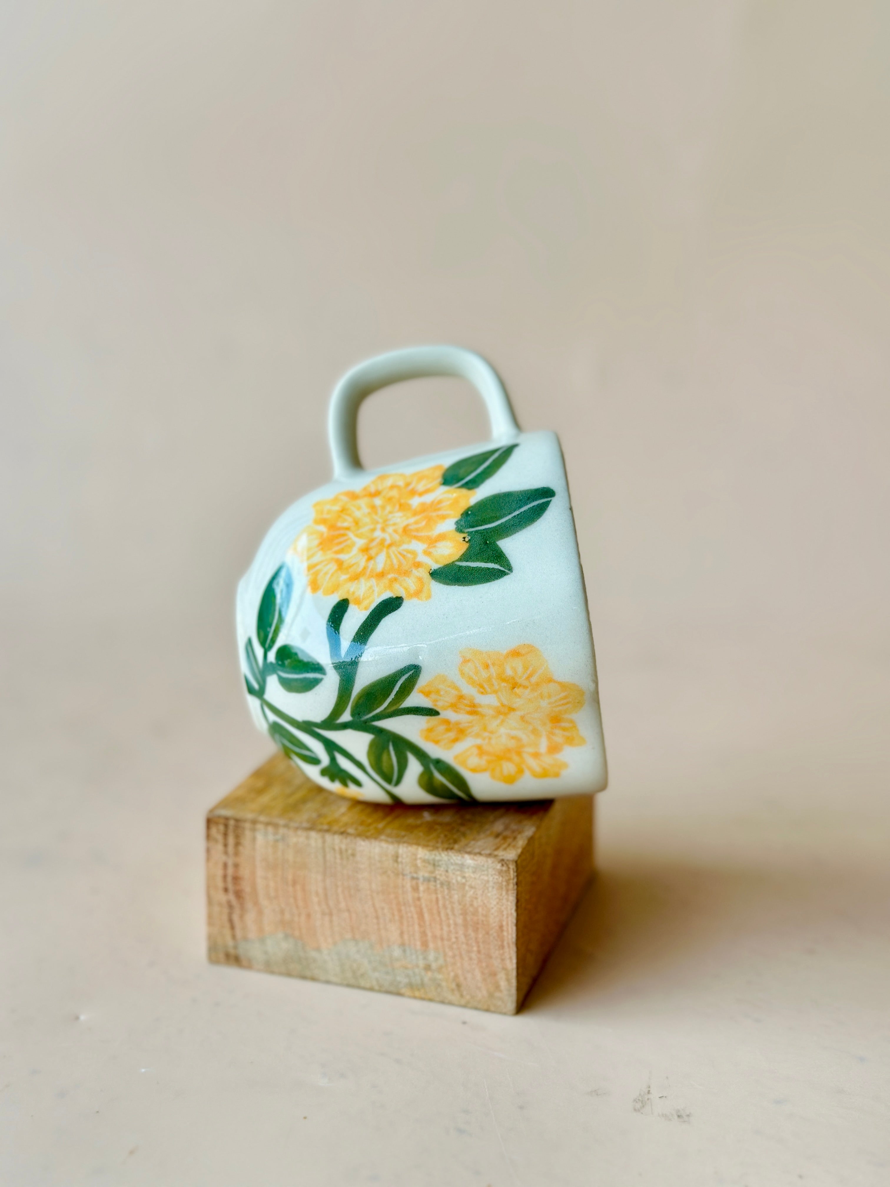 Marigold Wavy Coffee Mug (Pre Order- 5th April Dispatch)