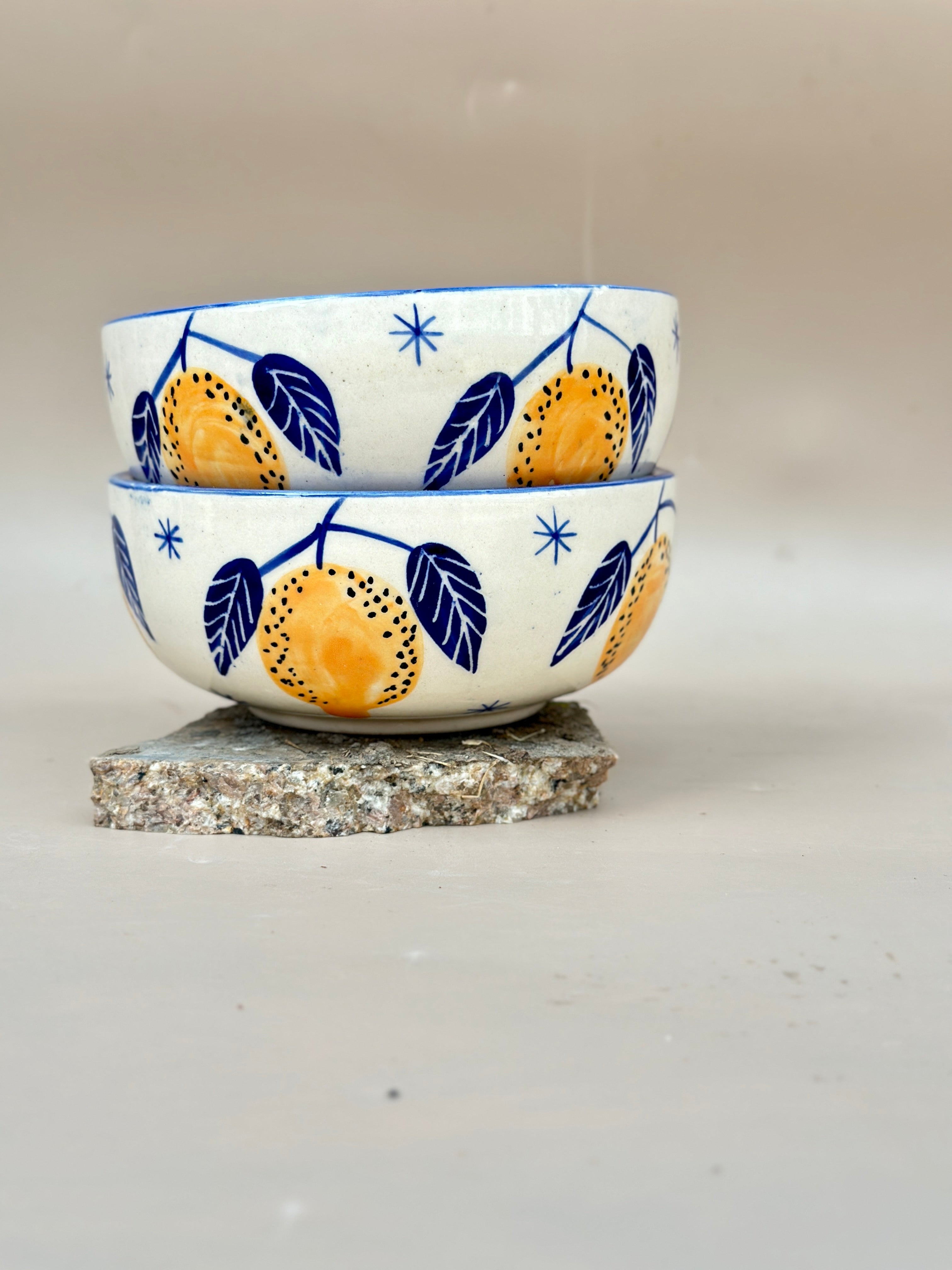IMG_0581Lemon Ceramic Small Bowls 