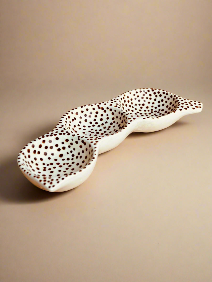 Tamarind Ceramic Dip Platter