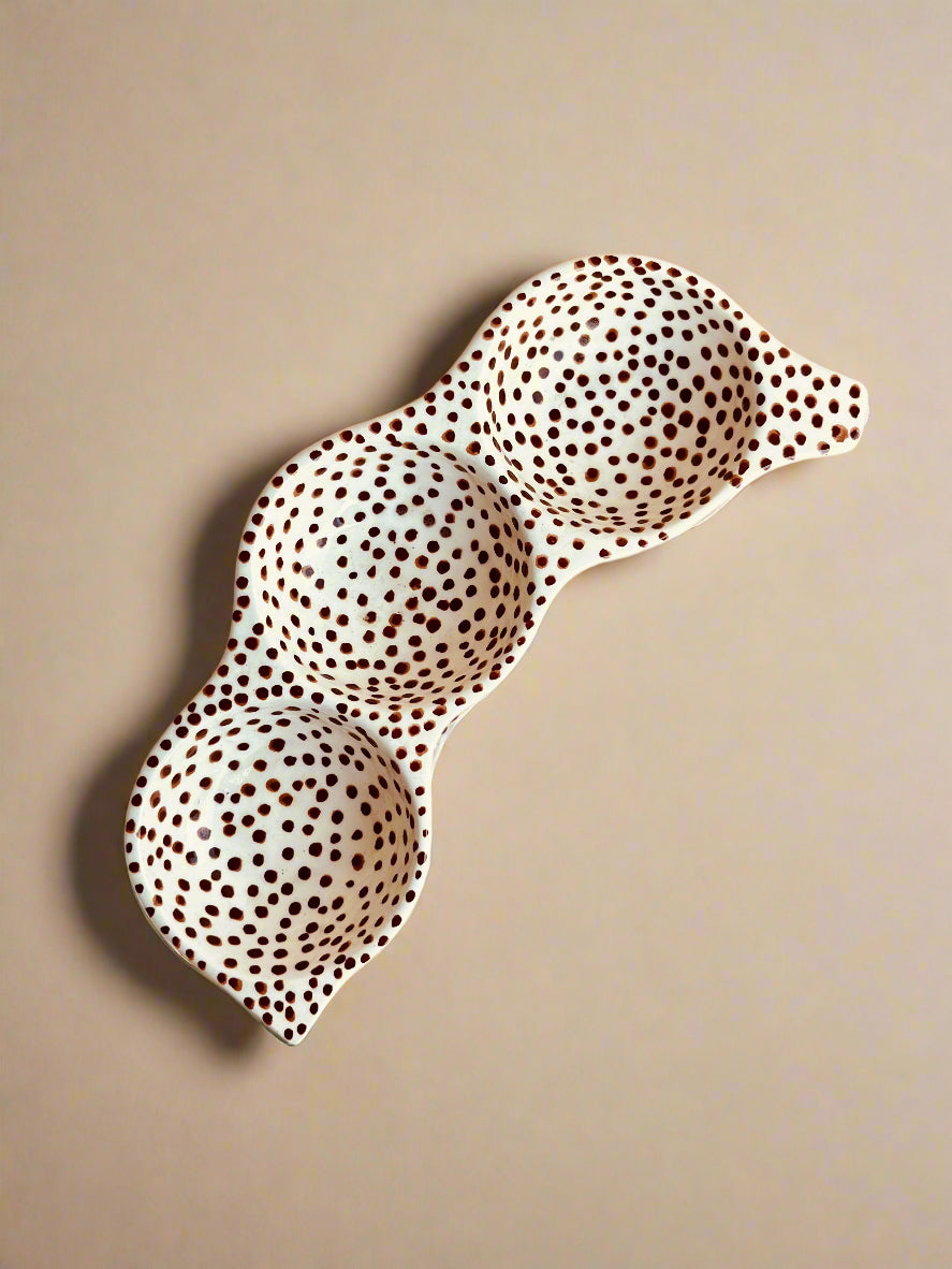 Tamarind Ceramic Dip Platter