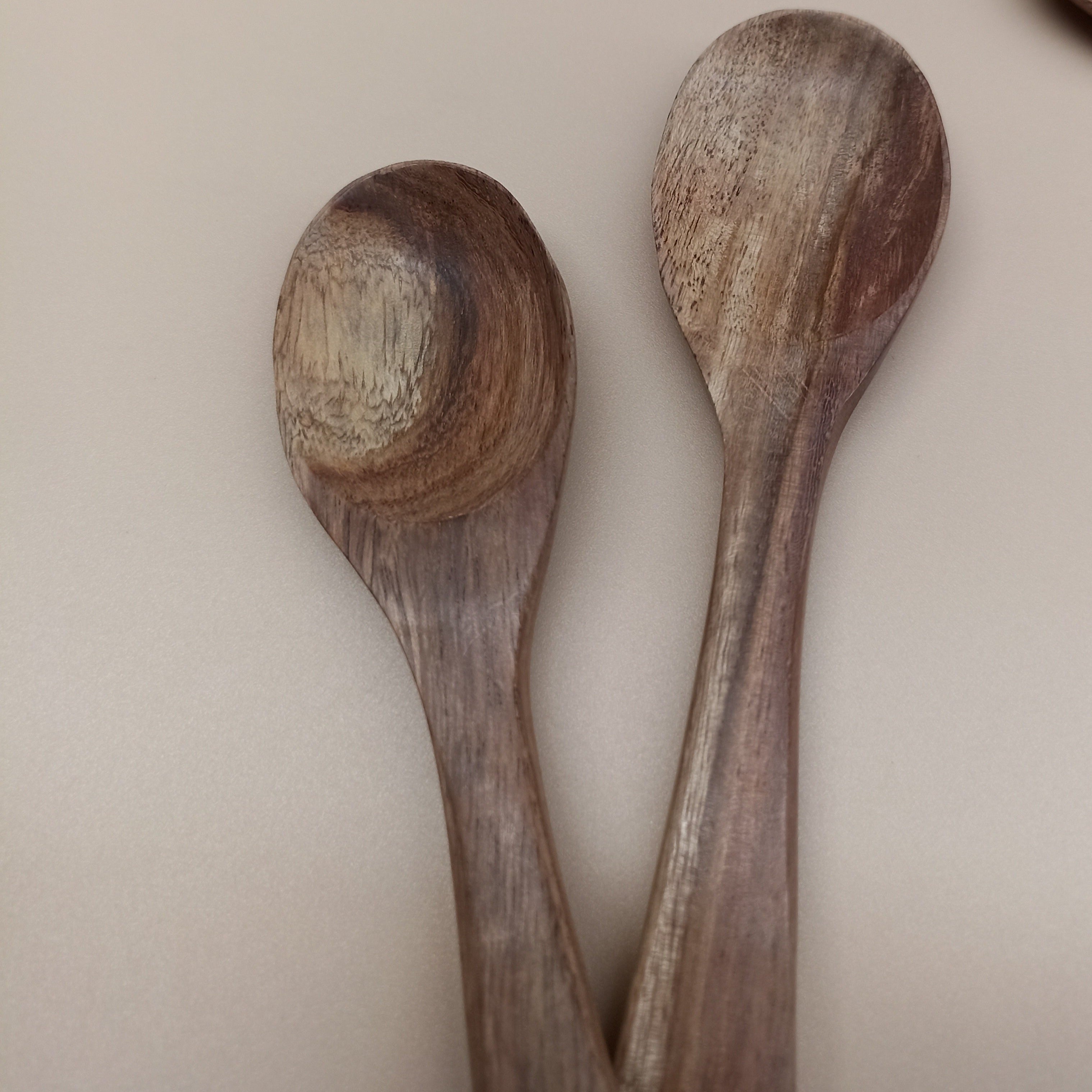 Mixing Spoon Set of 2 - Premium Acacia Wood