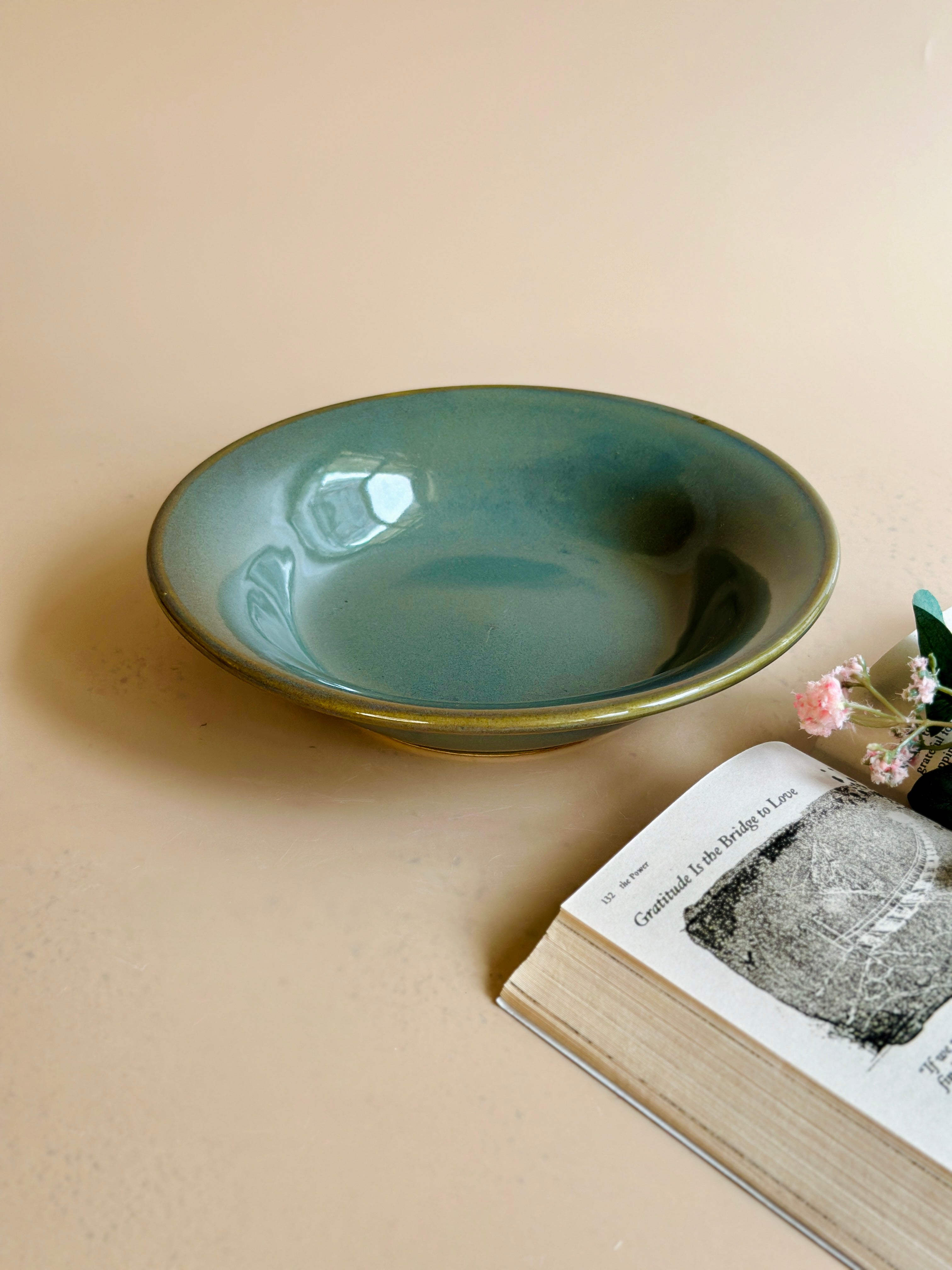 Have It All Pasta Bowl - Emerald Green