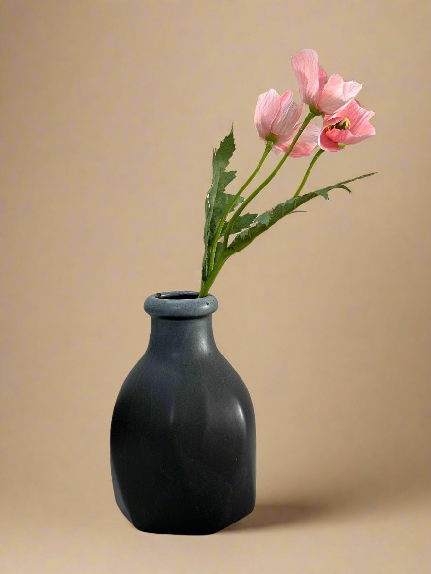 Black Ombre Bud Vase