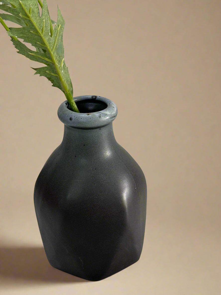 Black Ombre Bud Vase