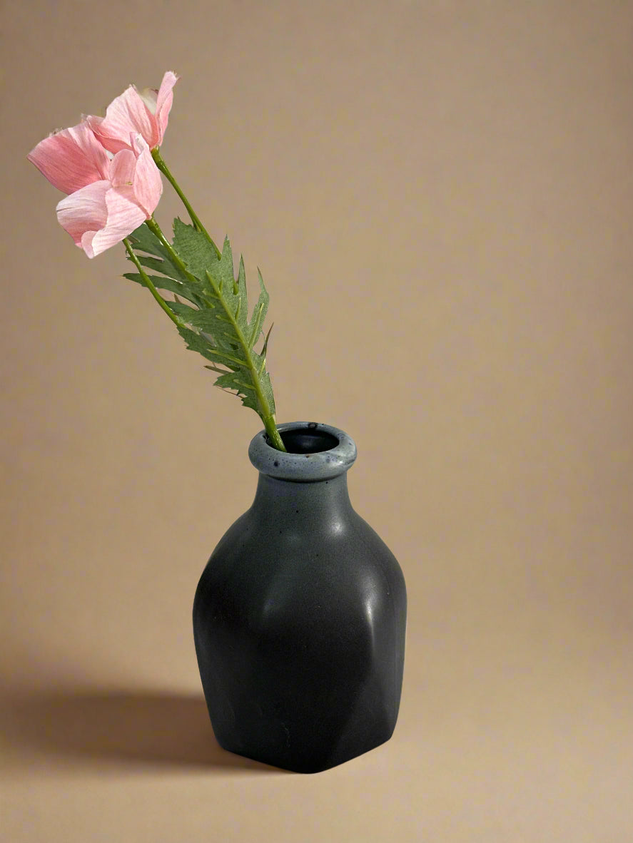 Black Ombre Bud Vase
