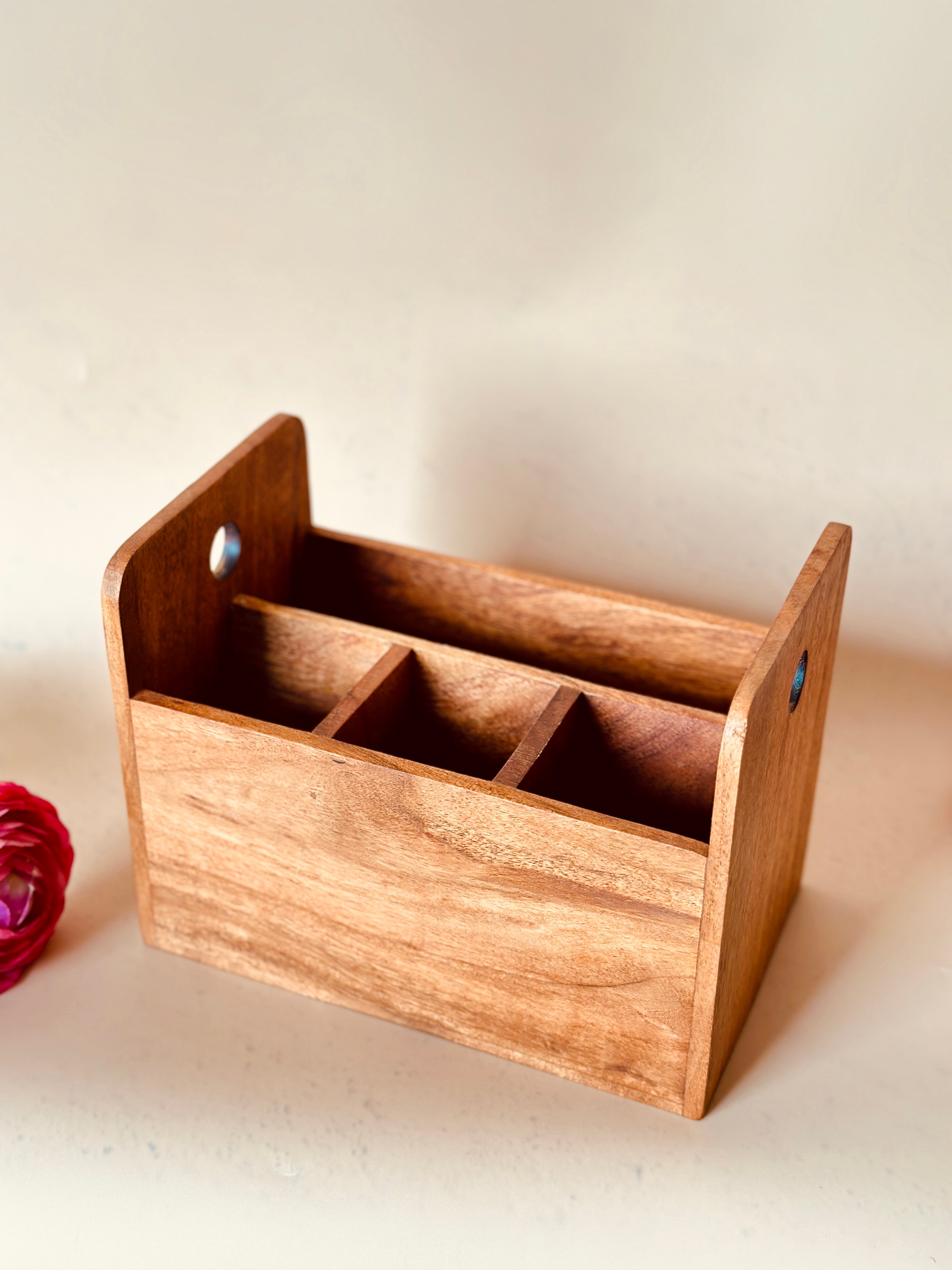 Acacia Wooden Caddy