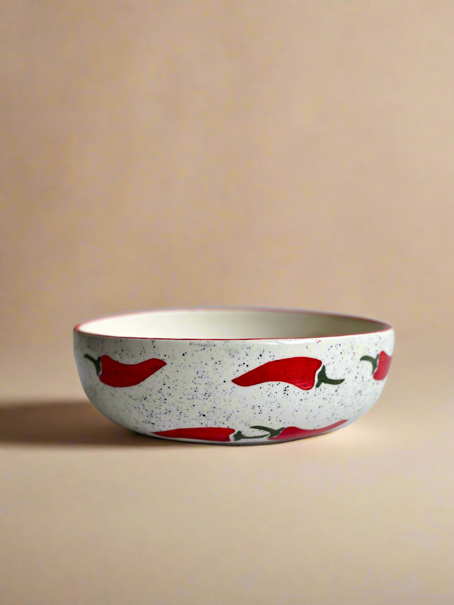 ‘Keep It Spicy’ Ceramic Bowl - Large