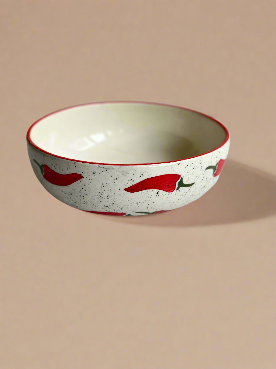 ‘Keep It Spicy’ Ceramic Bowl - Large