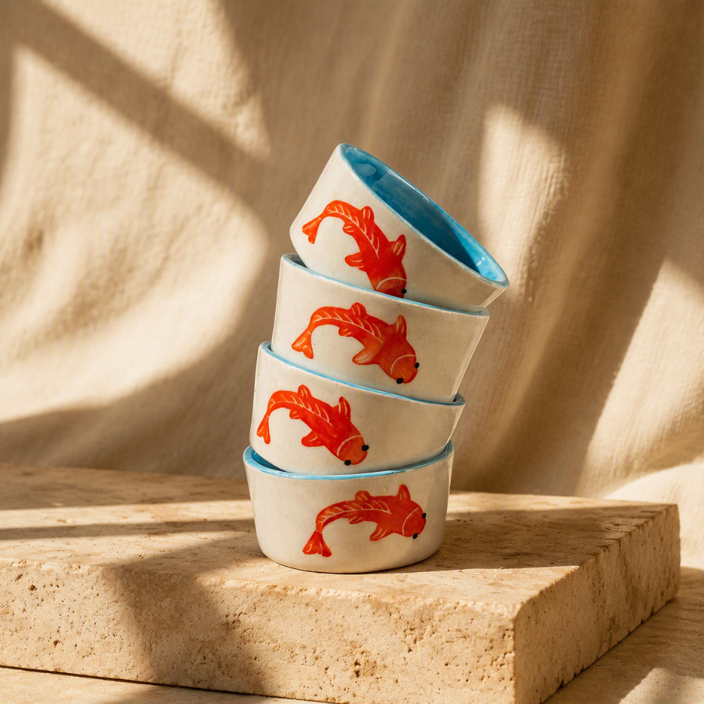 Koi Mulaqaat Ramekin Bowl Set of 4