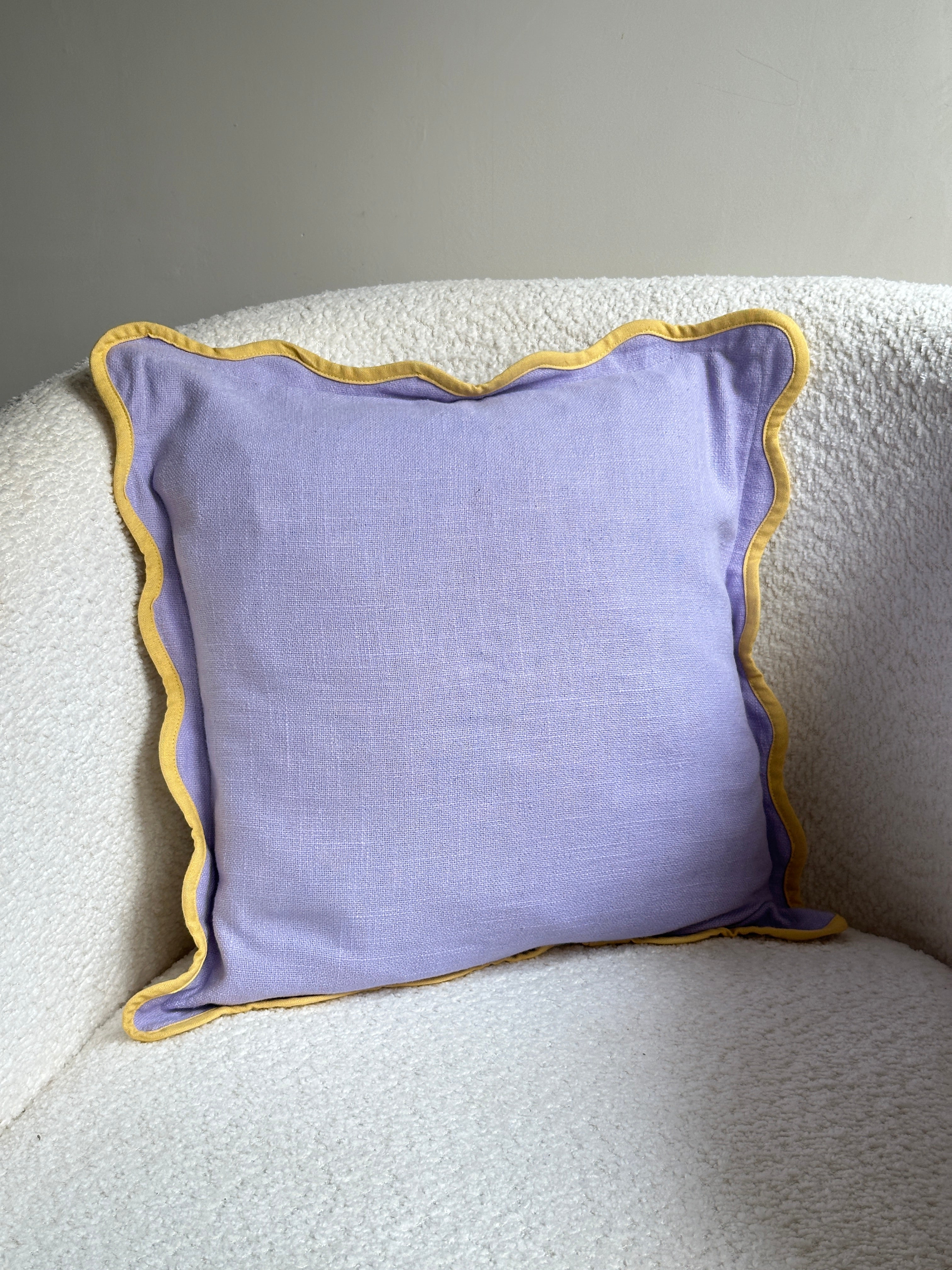 Lavender Cushion Cover  Nurture India