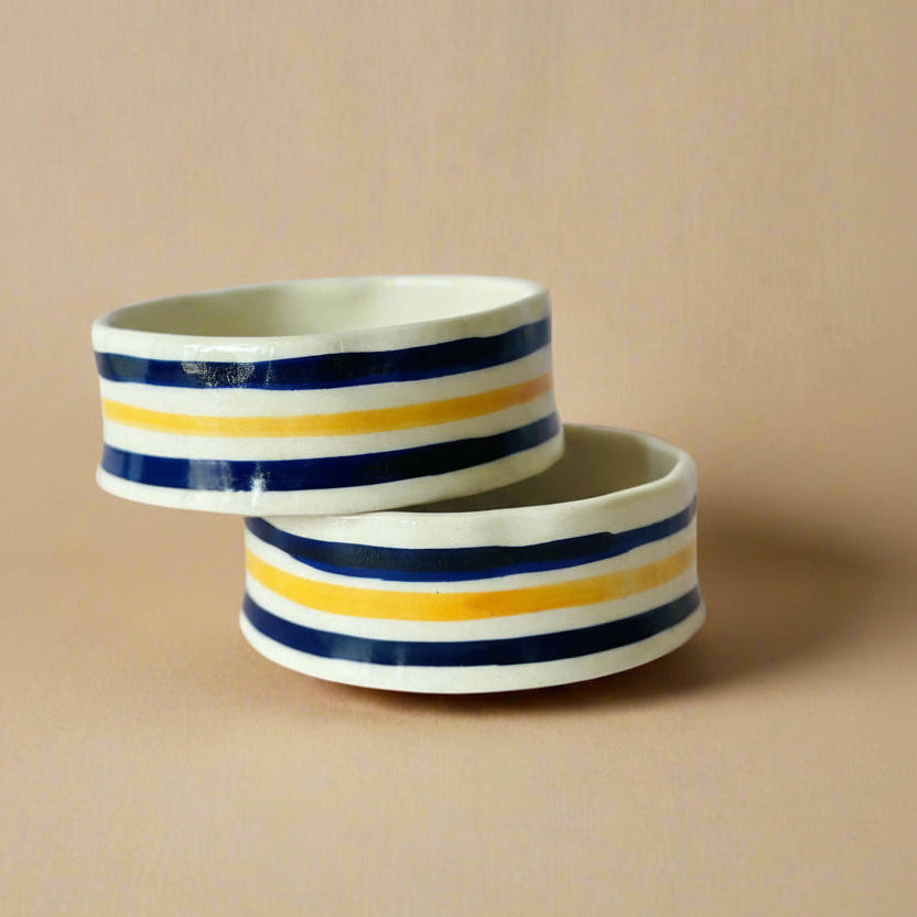 Lemon Leafy Cereal Bowl Set of 2