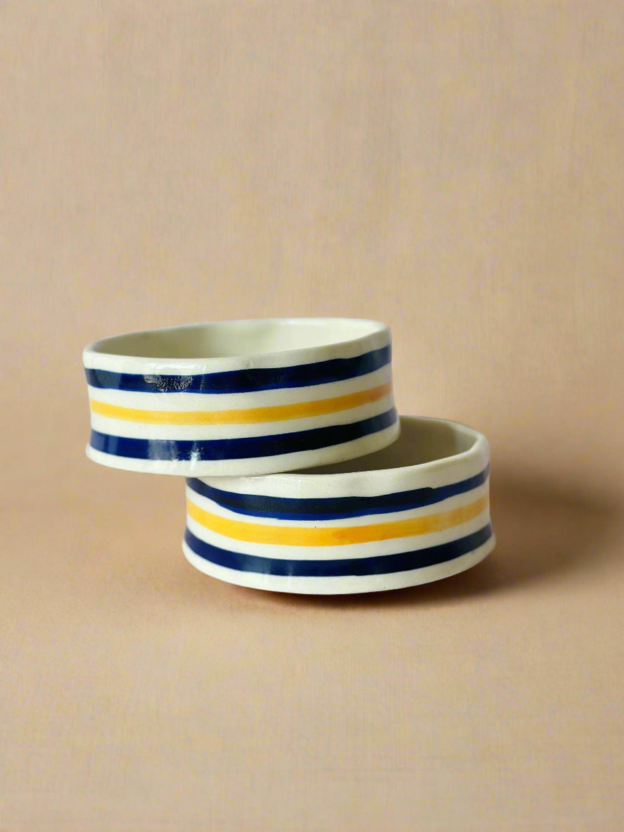 Lemon Leafy Cereal Bowl Set of 2