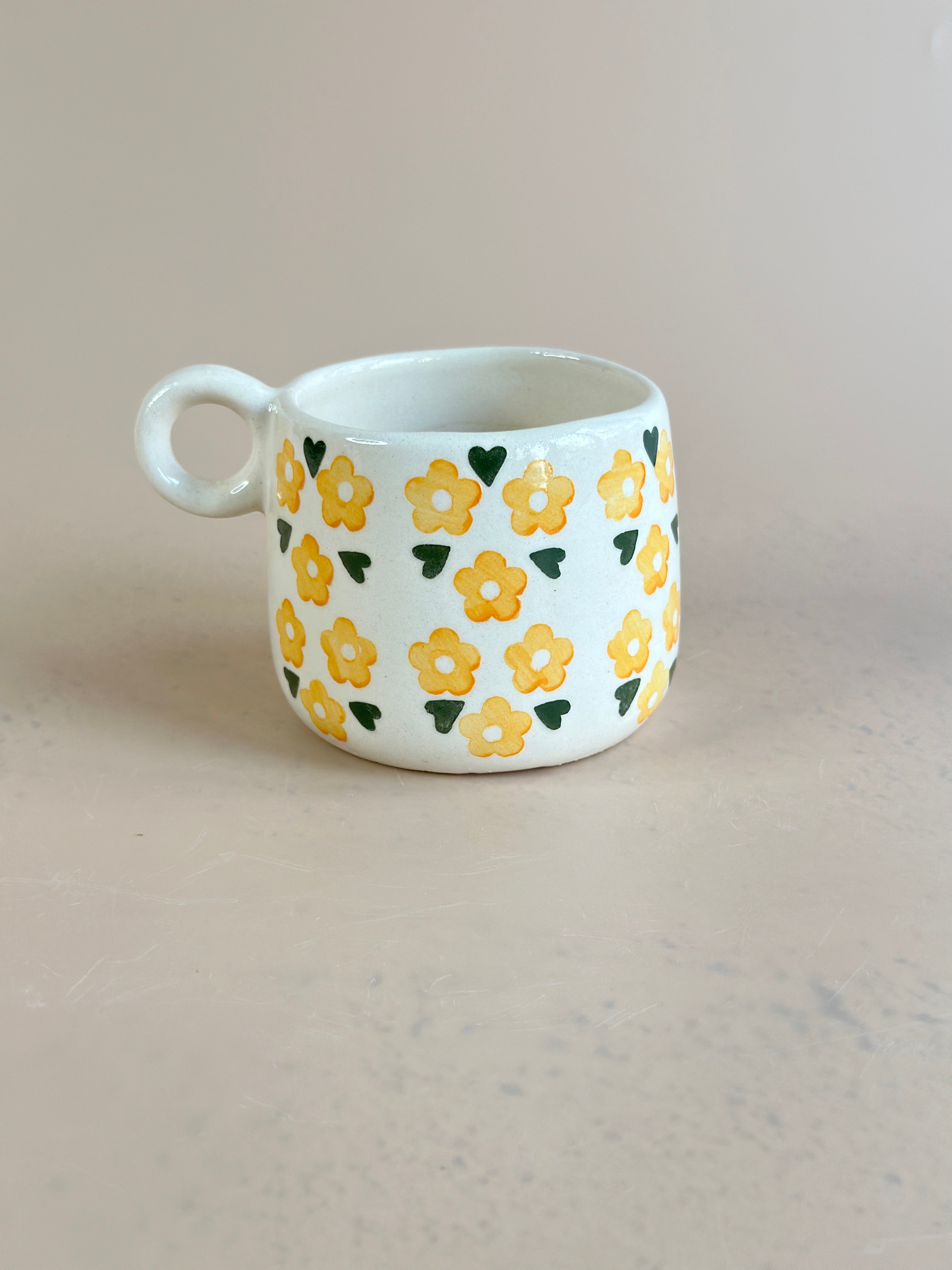 Mini_Sunflower_Ceramic_Cup2 Nurture India