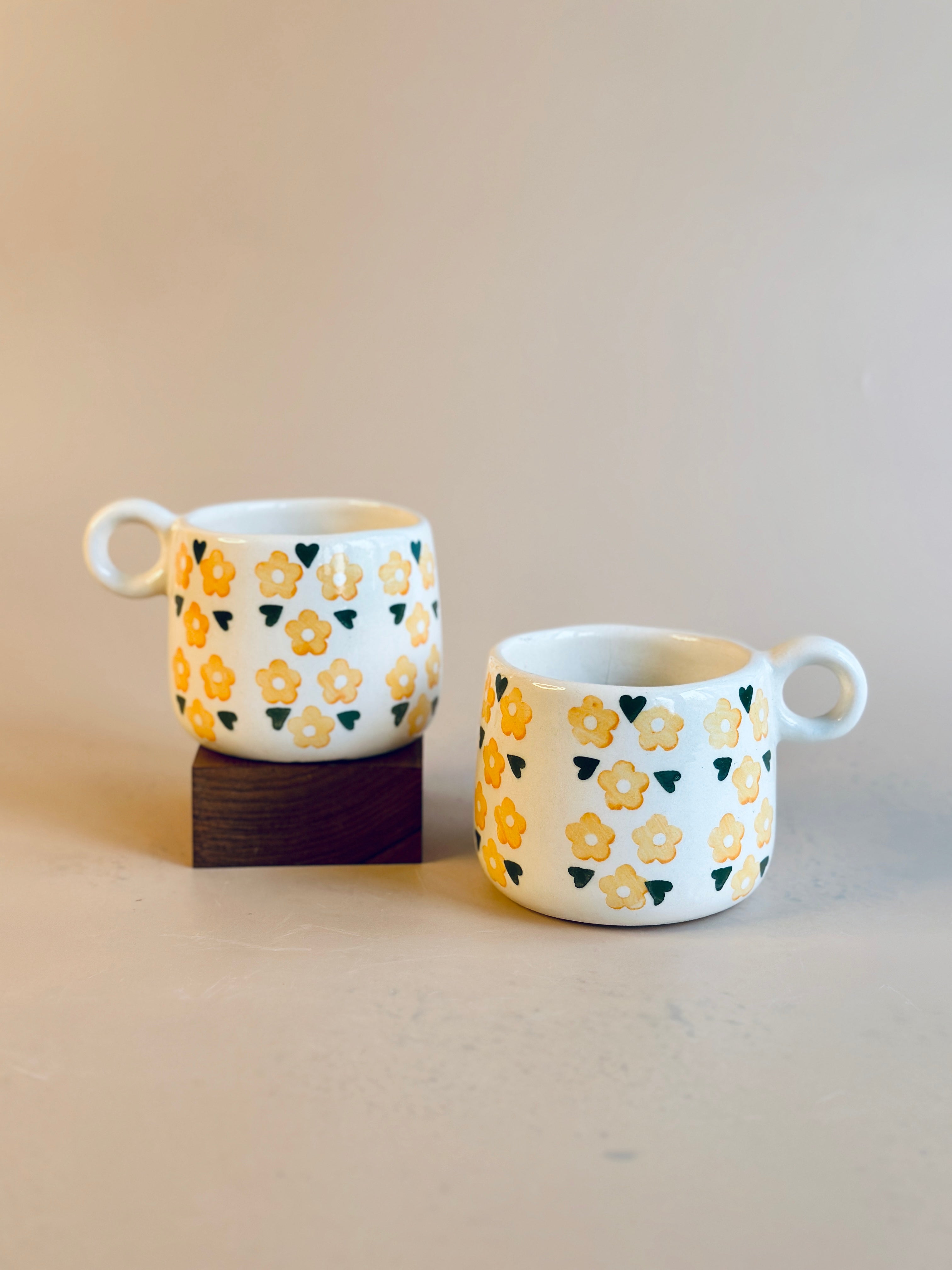 Mini_Sunflower_Ceramic_Cup8 Nurture India