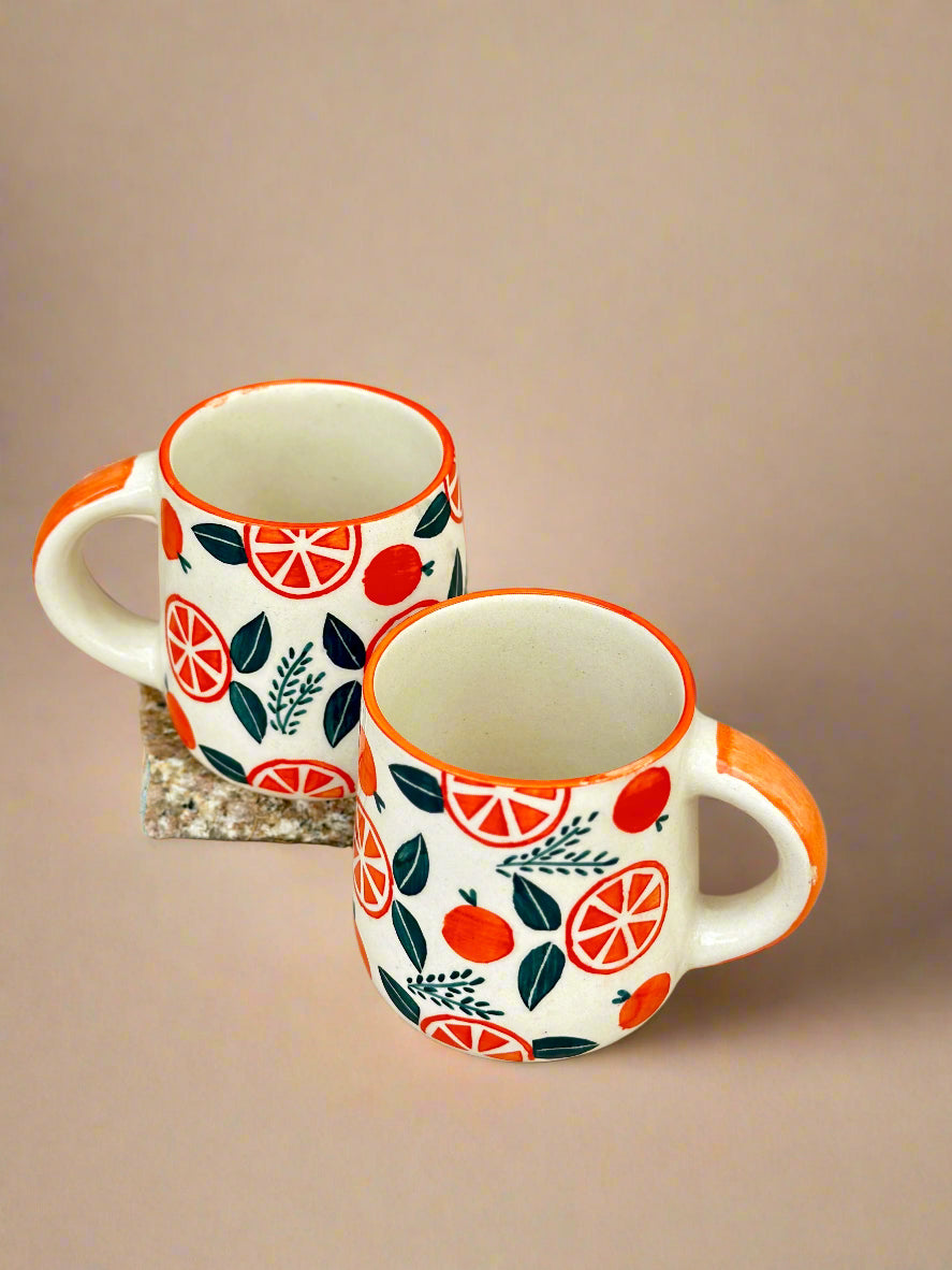 Narangi Ceramic Mug of 4
