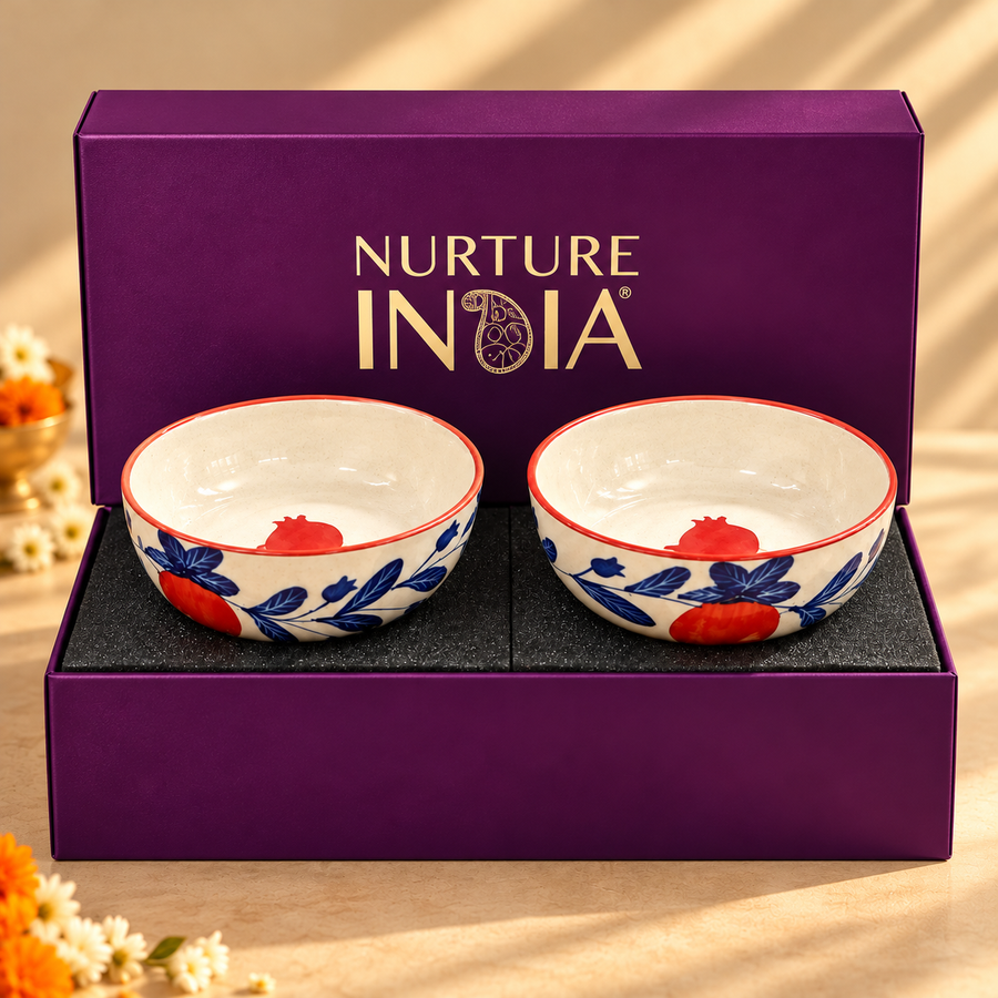 Small Bowls set of 2 - Gift Box (Purple )