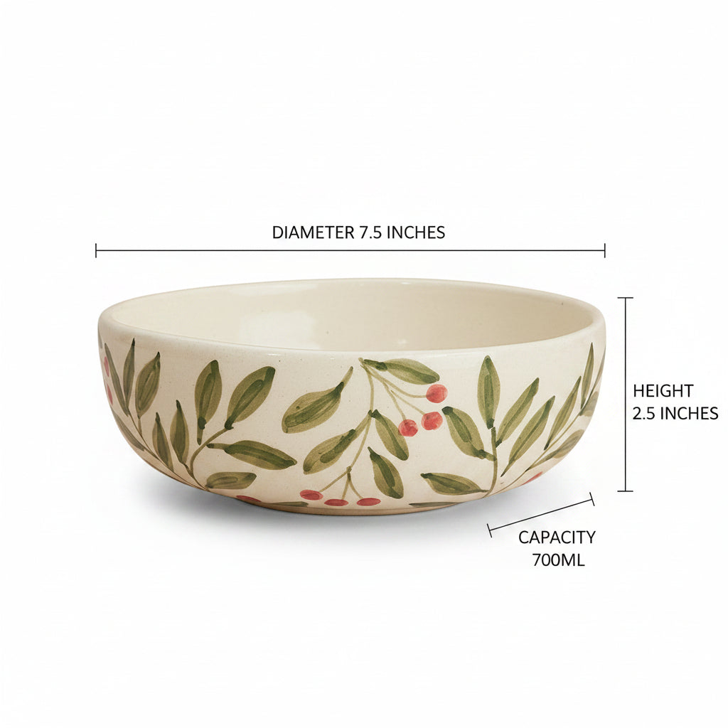 Olive leaf bowl nurture india 
