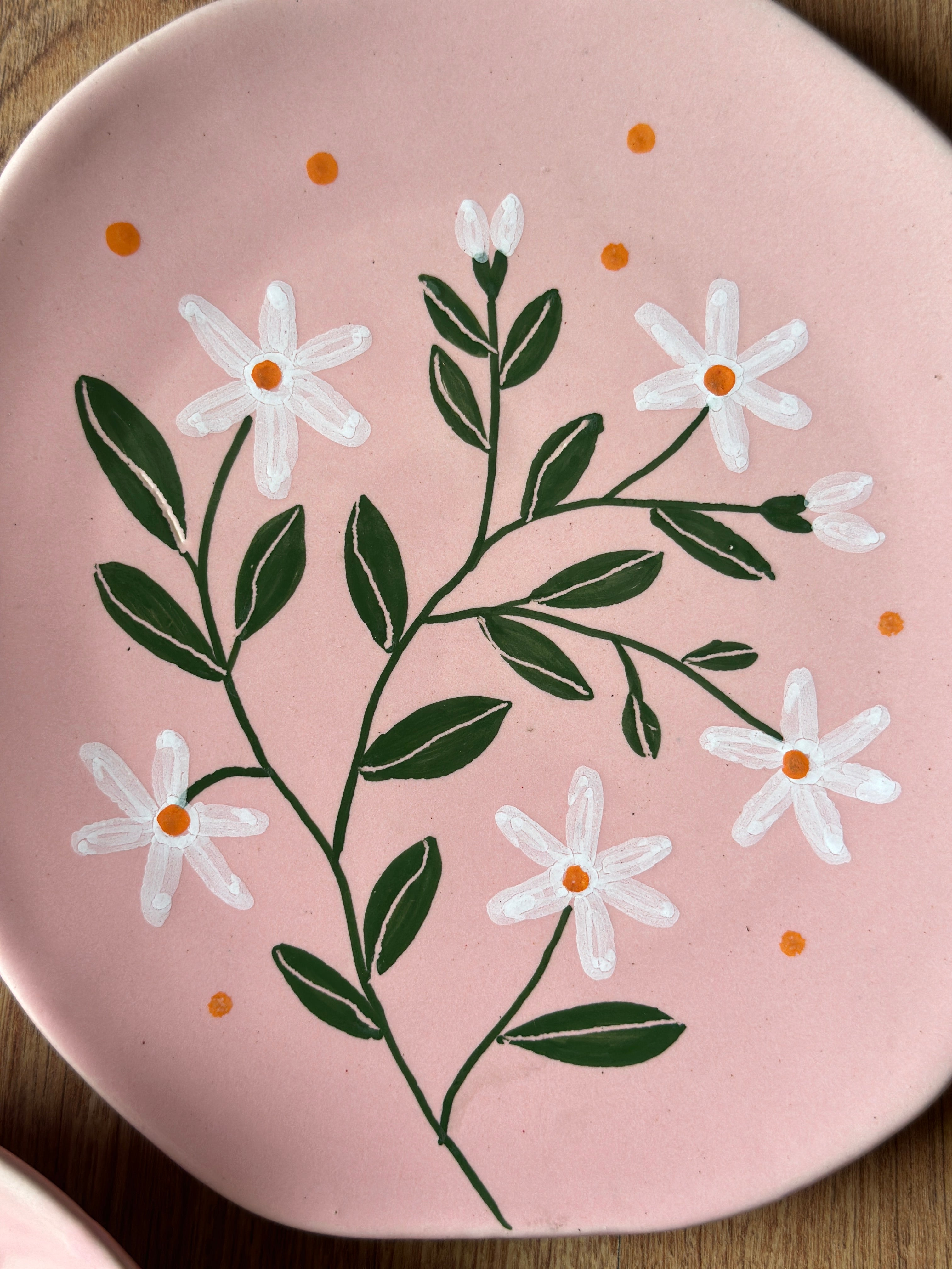 Parijat Postcard Plate 