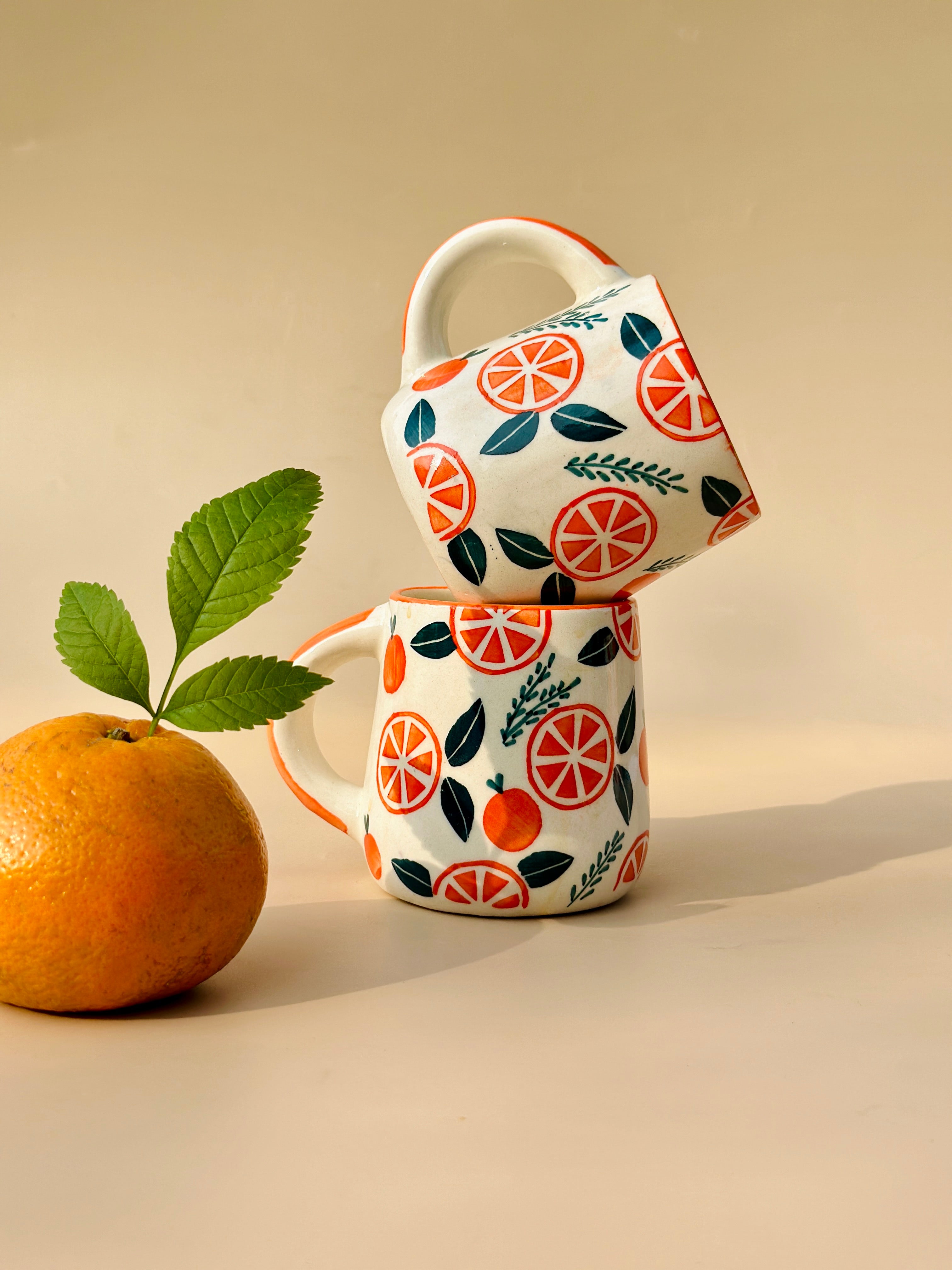 Set Narangi Ceramic Mug 