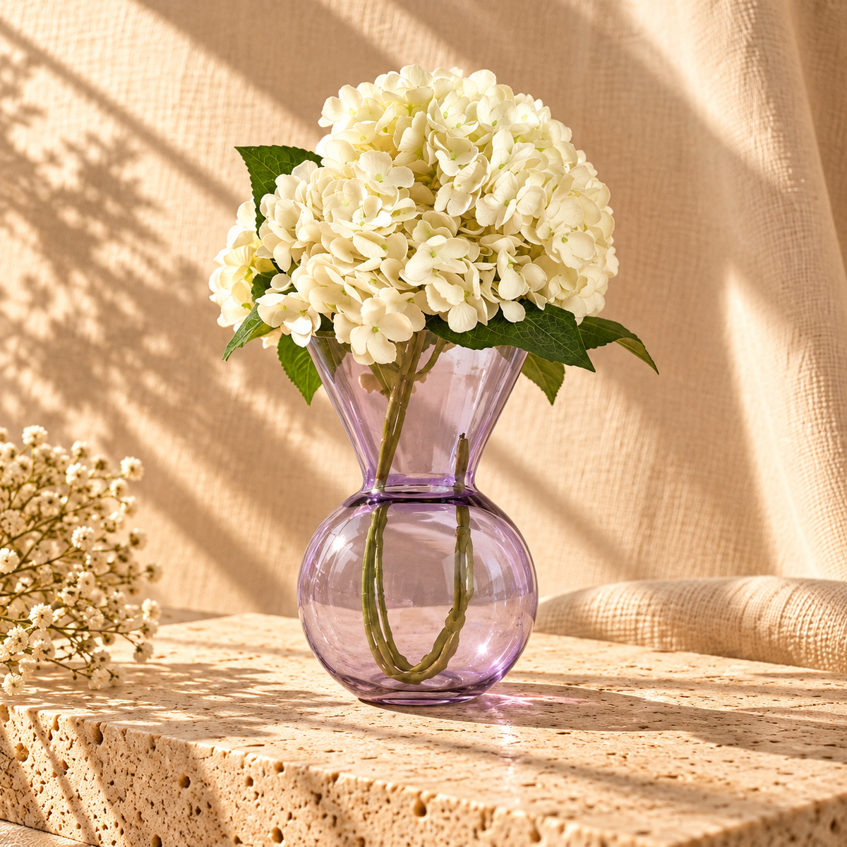Totem Inspired Glass Vase