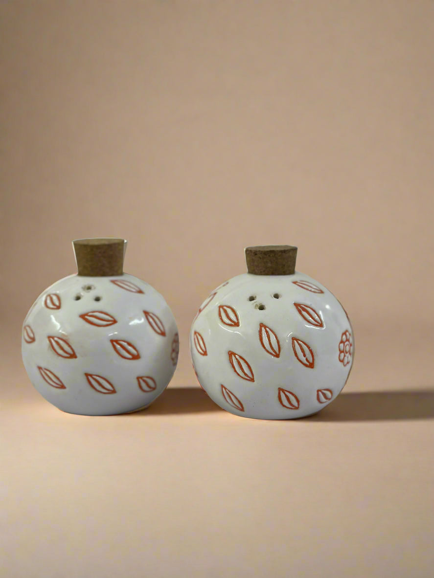 Orange Igloo Salt & Pepper Shaker