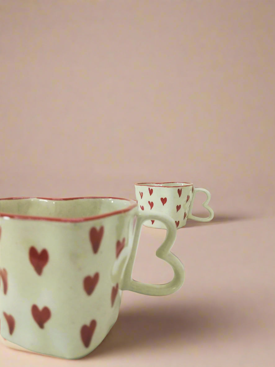 Cup of Love Ceramic Heart Mug (300ml)