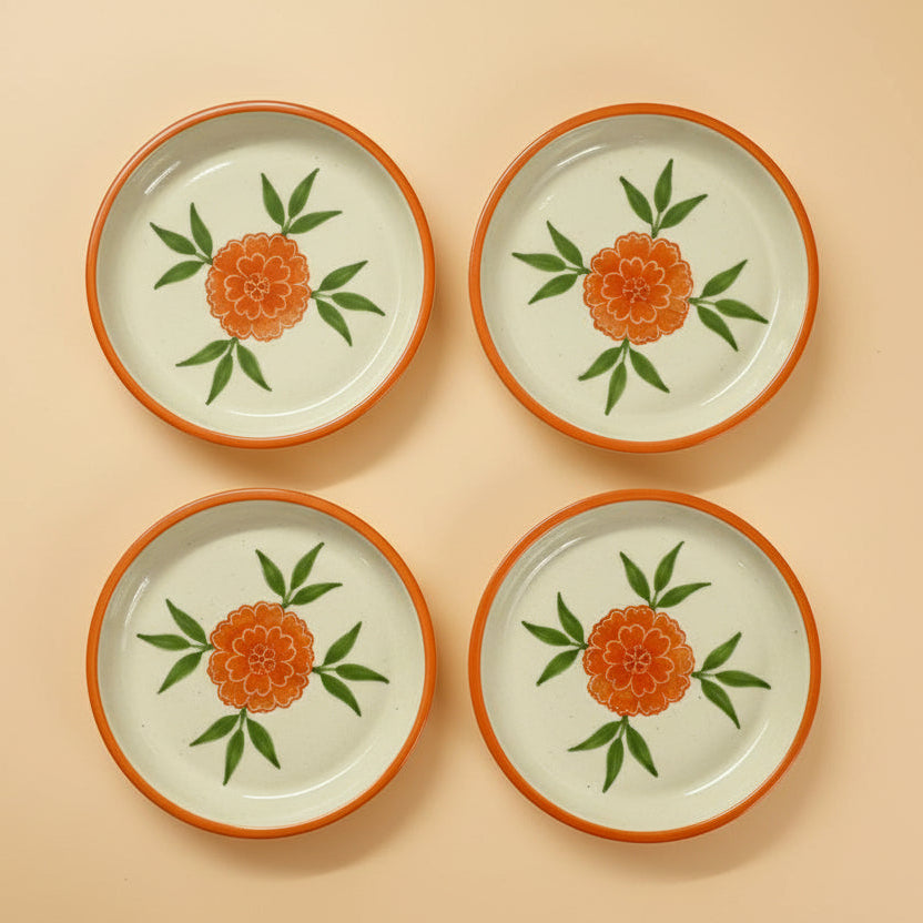 Marigold Mandi Ceramic Tapas Set of 4