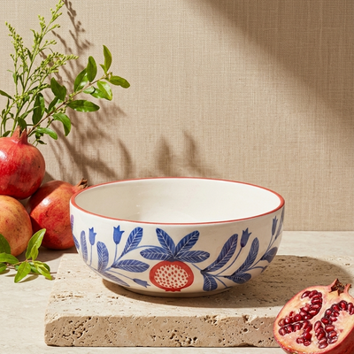 Anaar Bazaar Ceramic Serving Bowl - Large