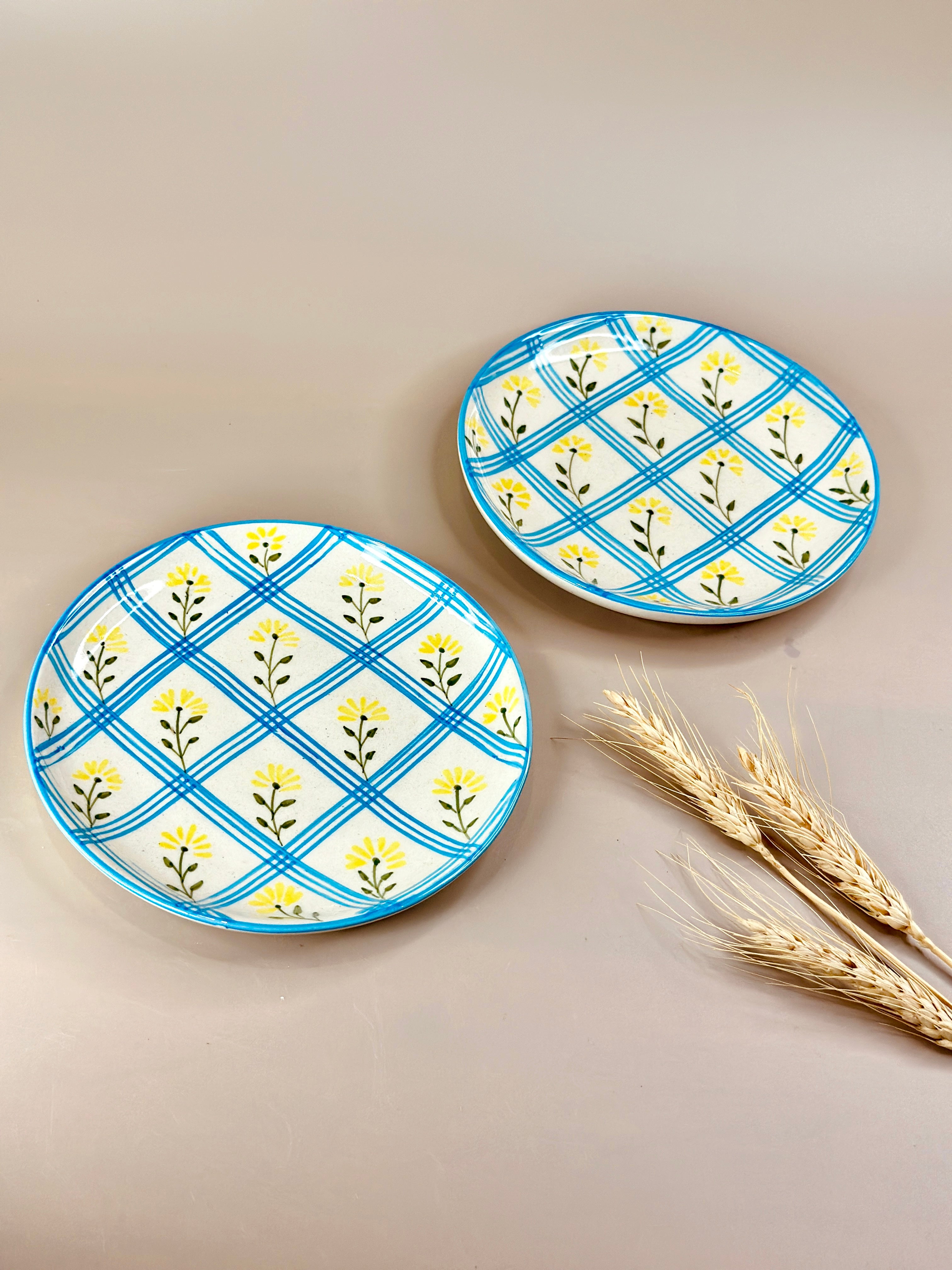 Sky Blue Set - Plate & Mug