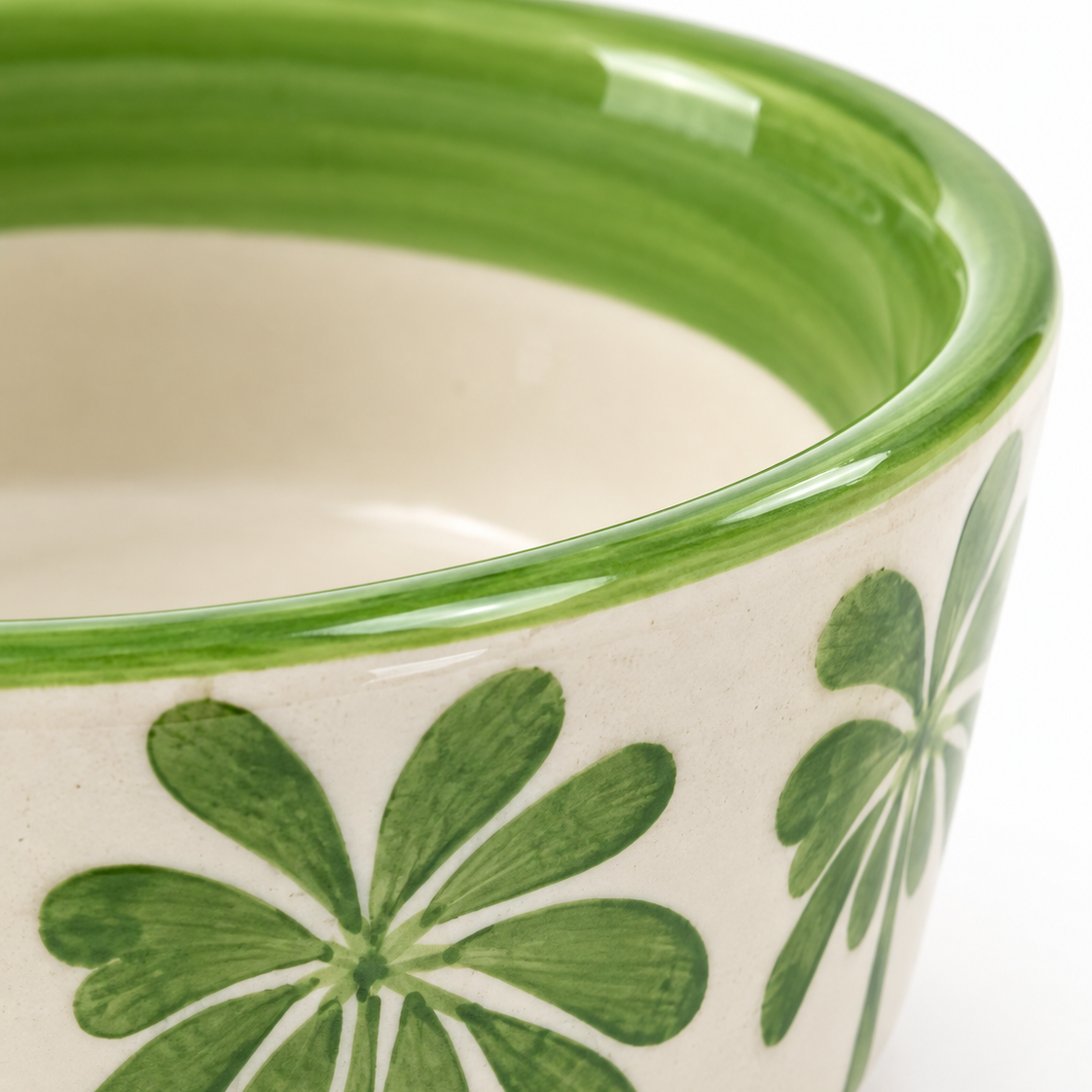 Banana Bloom  Handpainted Ramekin Bowl Set of 4