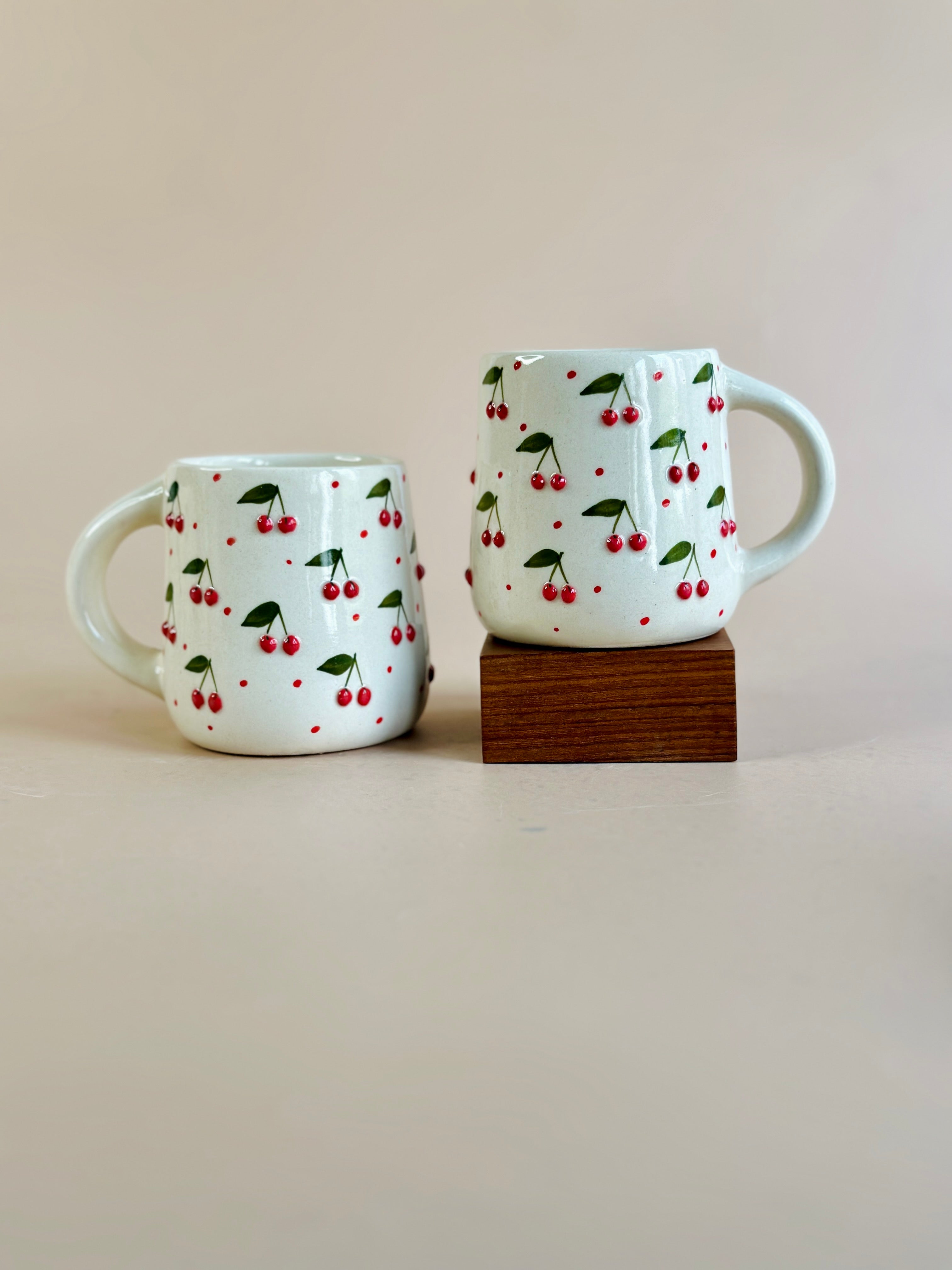 cherry ceramic cup nurtureindia