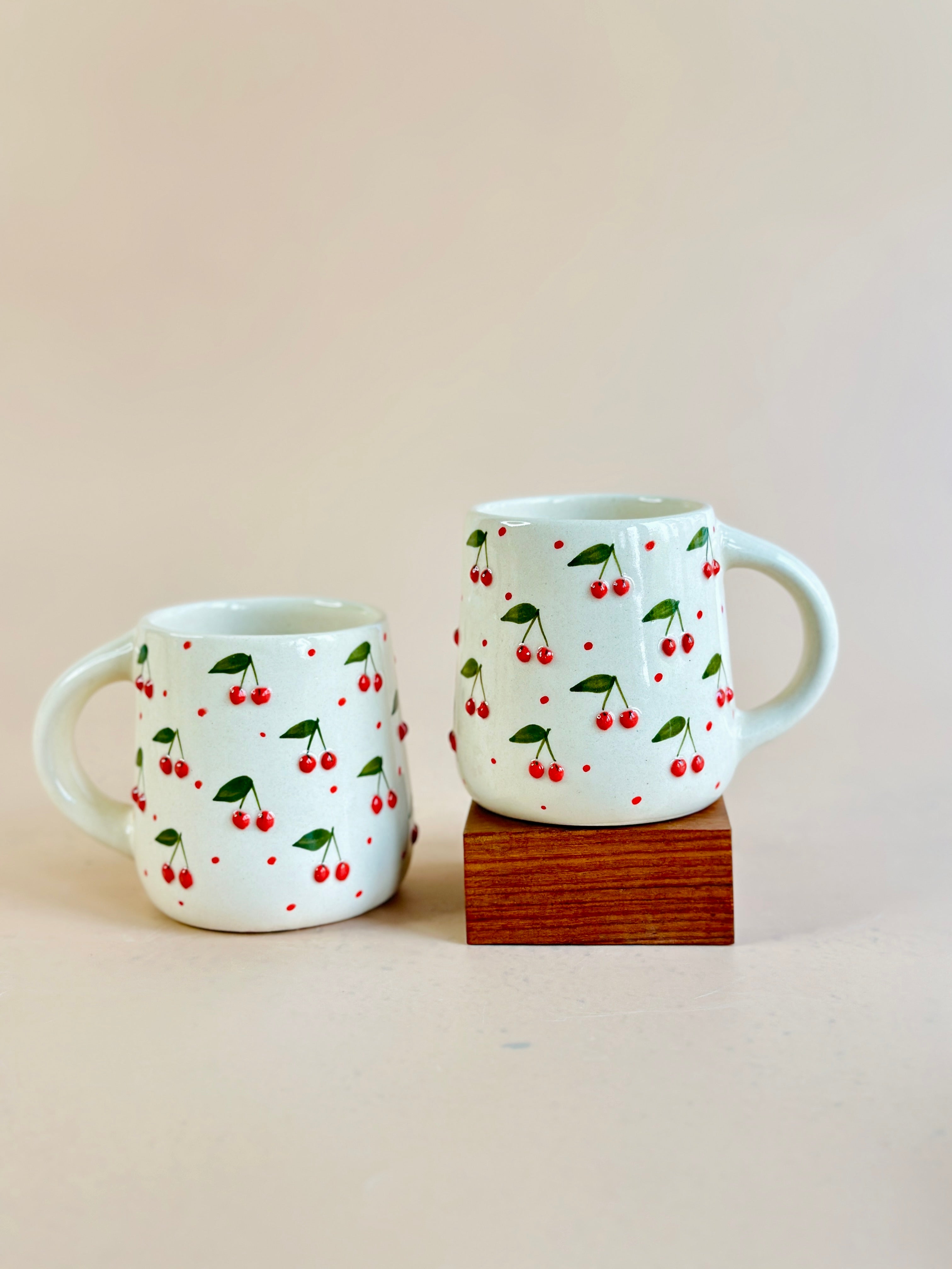 cherry mug ceramic  nurture india