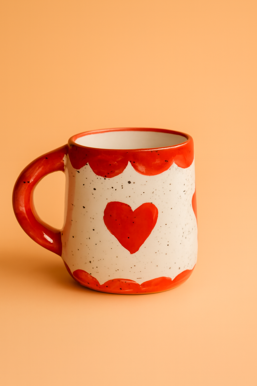 Valentines Day Hearty Ceramic Breakfast Set of 3